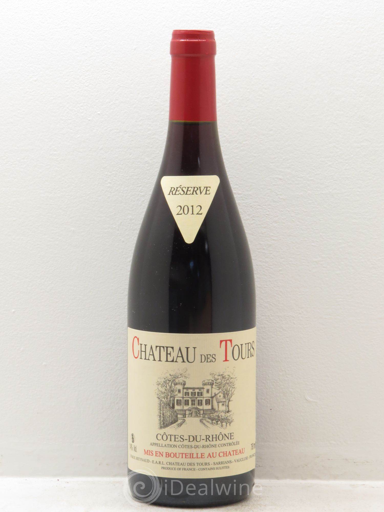 Côtes-du-Rhône Château des Tours Emmanuel Reynaud (sans prix de réserve) 2012 - Lot de 1 bouteille - 0