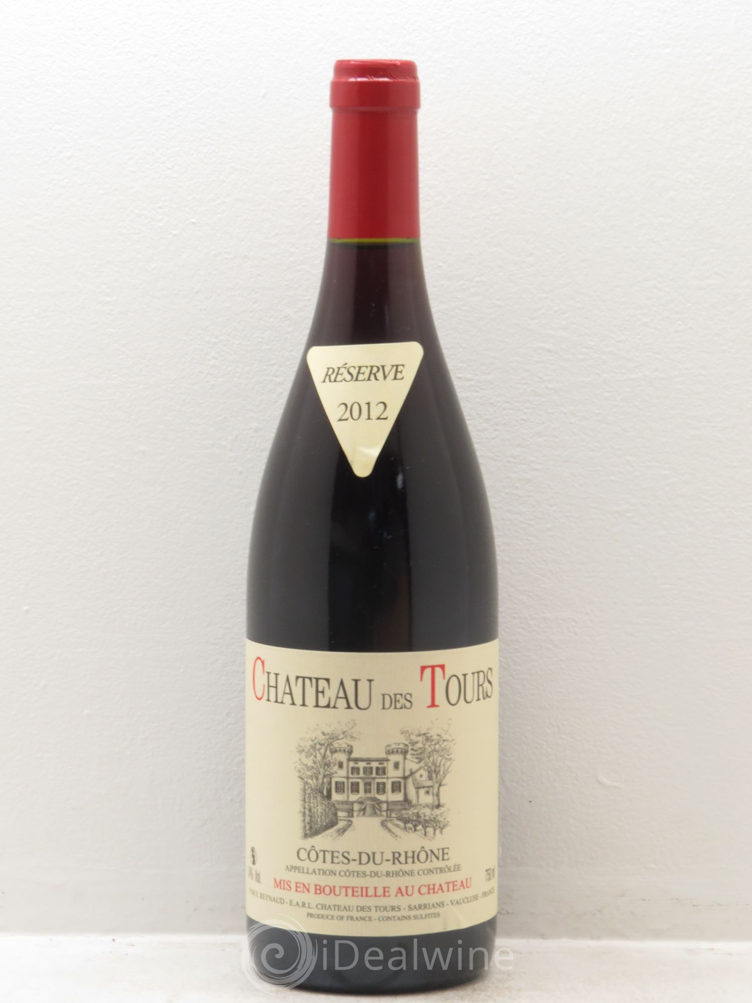 Côtes-du-Rhône Château des Tours Emmanuel Reynaud (sans prix de réserve) 2012 - Lot de 1 bouteille - 0