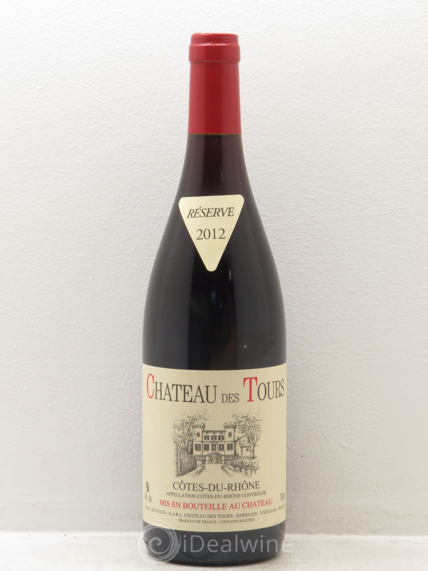 Côtes-du-Rhône Château des Tours Emmanuel Reynaud (sans prix de réserve) 2012 - Lot de 1 bouteille - 0