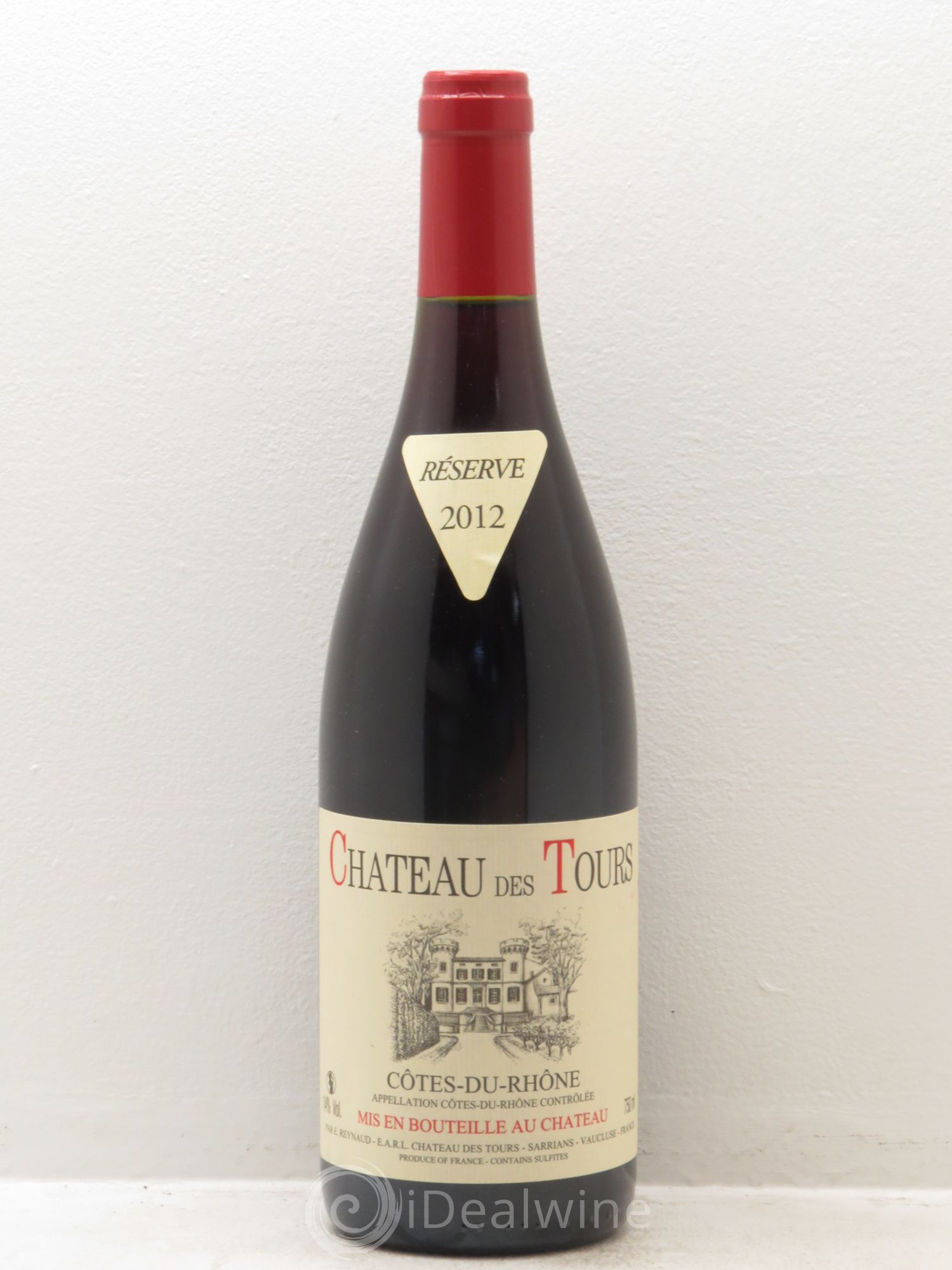 Côtes-du-Rhône Château des Tours Emmanuel Reynaud (sans prix de réserve) 2012 - Lot de 1 bouteille - 0