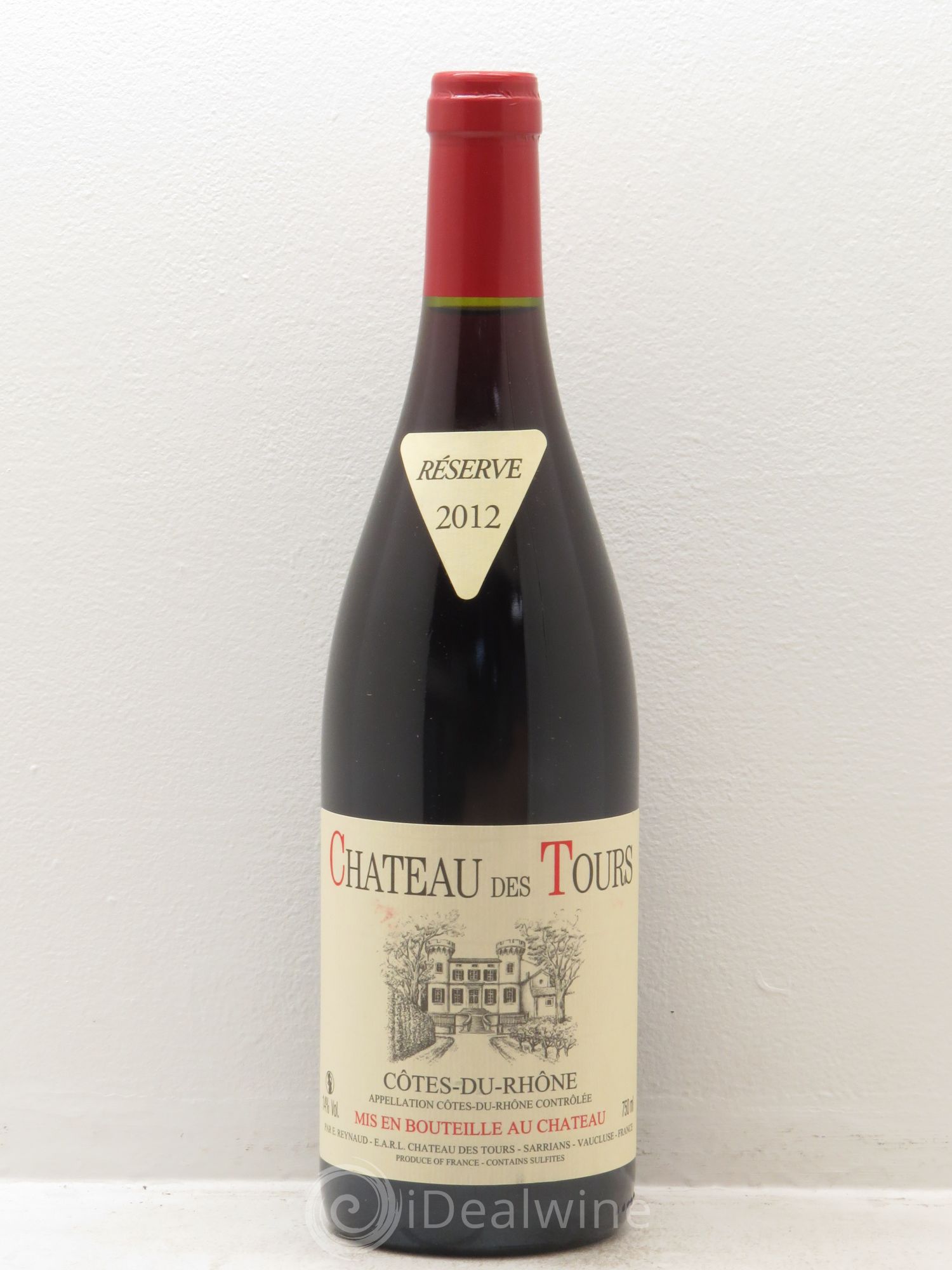 Côtes-du-Rhône Château des Tours Emmanuel Reynaud (sans prix de réserve) 2012 - Lot de 1 bouteille - 0