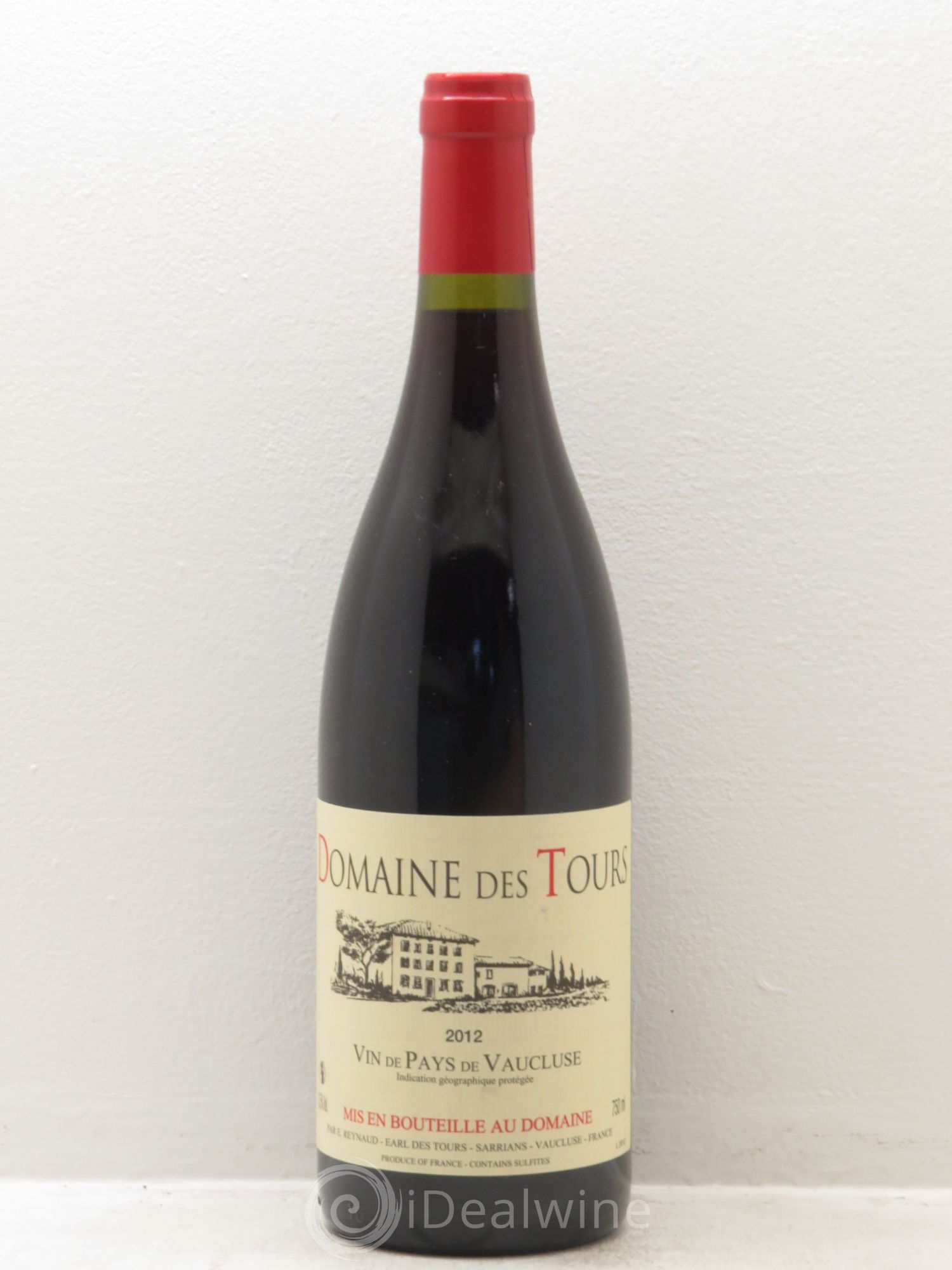 Vaucluse (Vin de Pays de Vaucluse) Domaine des Tours Emmanuel Reynaud (sans prix de réserve) 2012 - Lot de 1 bouteille - 0
