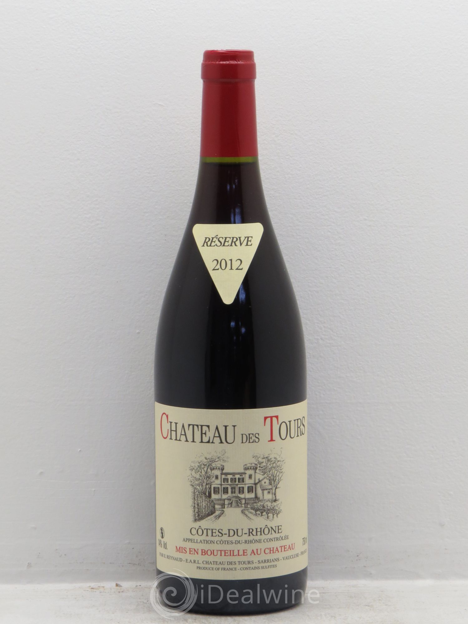 Côtes-du-Rhône Château des Tours Emmanuel Reynaud (sans prix de réserve) 2012 - Lot de 1 bouteille - 0