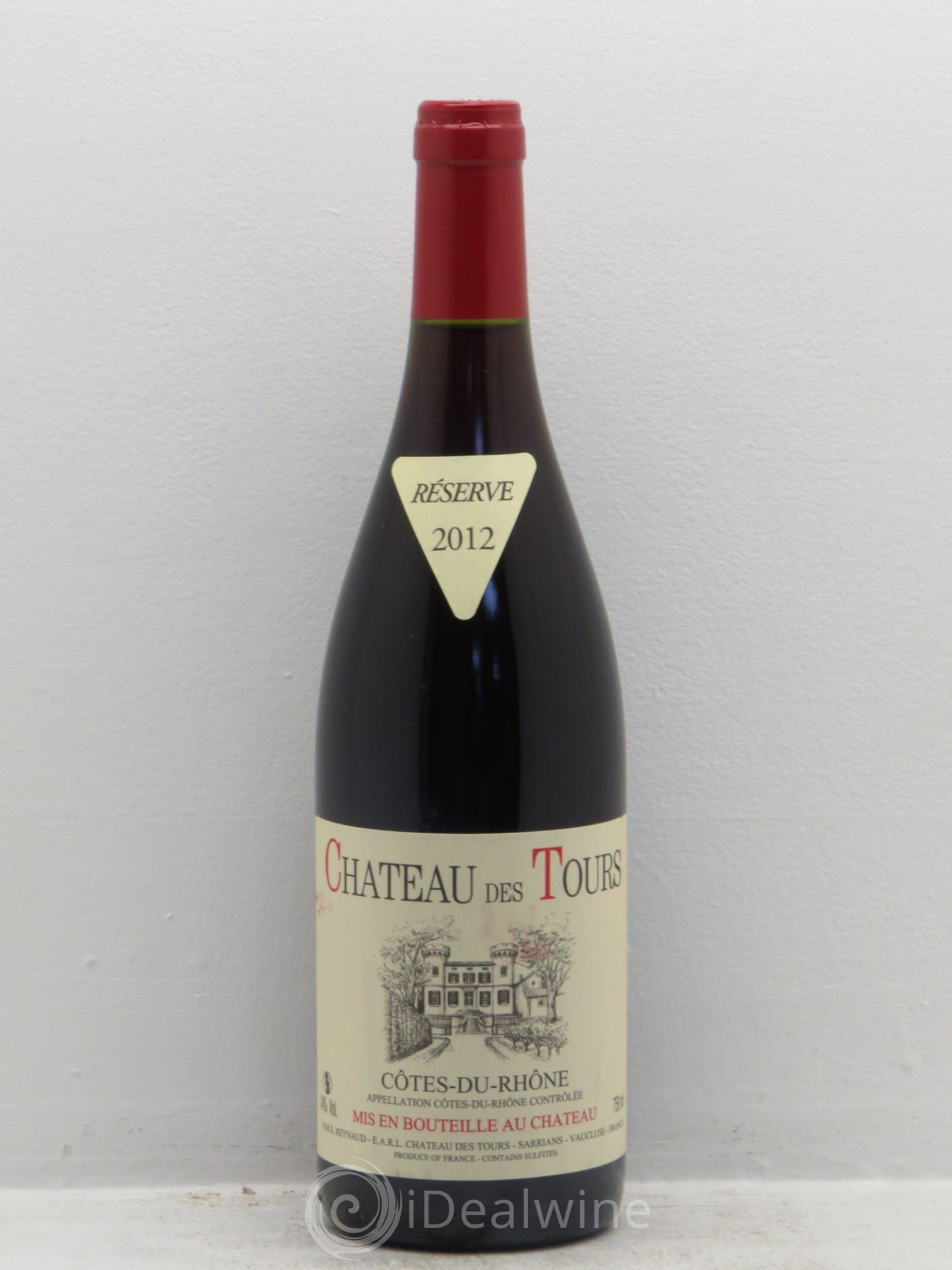 Côtes-du-Rhône Château des Tours Emmanuel Reynaud (sans prix de réserve) 2012 - Lot de 1 bouteille - 0