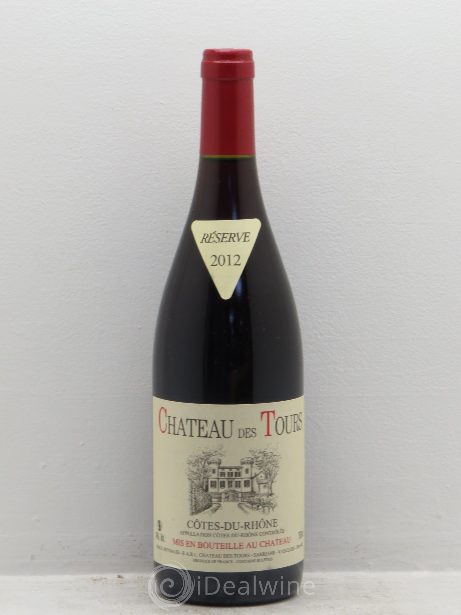 Côtes-du-Rhône Château des Tours Emmanuel Reynaud (sans prix de réserve) 2012 - Lot de 1 bouteille - 0