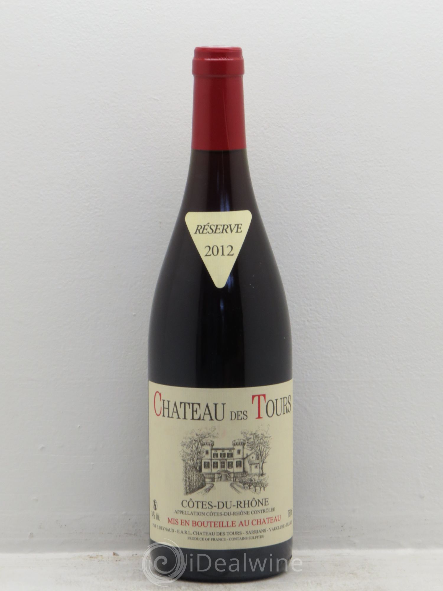 Côtes-du-Rhône Château des Tours Emmanuel Reynaud (sans prix de réserve) 2012 - Lot de 1 bouteille - 0