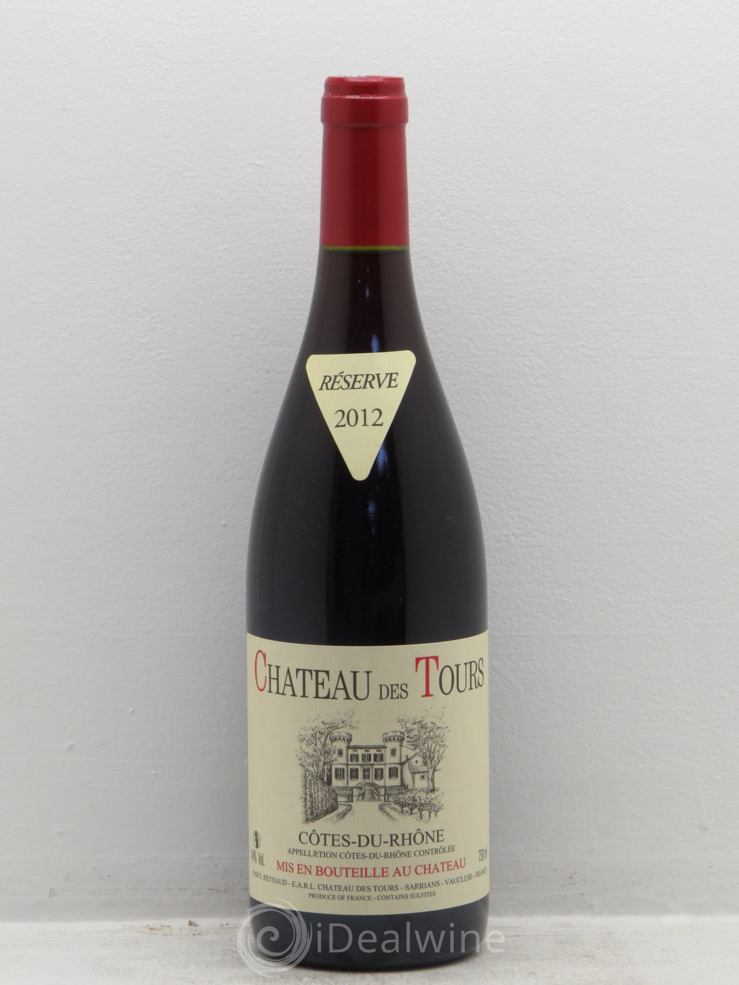 Côtes-du-Rhône Château des Tours Emmanuel Reynaud (sans prix de réserve) 2012 - Lot de 1 bouteille - 0