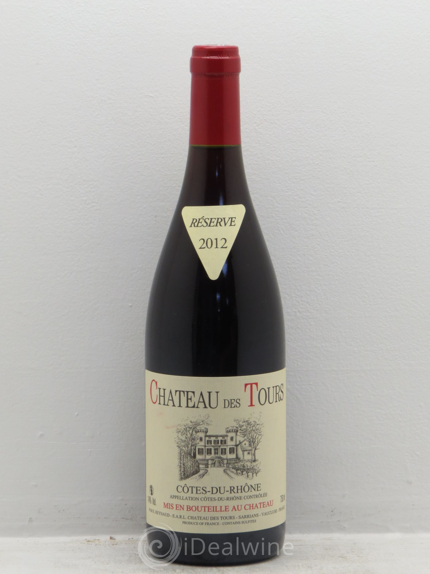 Côtes-du-Rhône Château des Tours Emmanuel Reynaud (sans prix de réserve) 2012 - Lot de 1 bouteille - 0