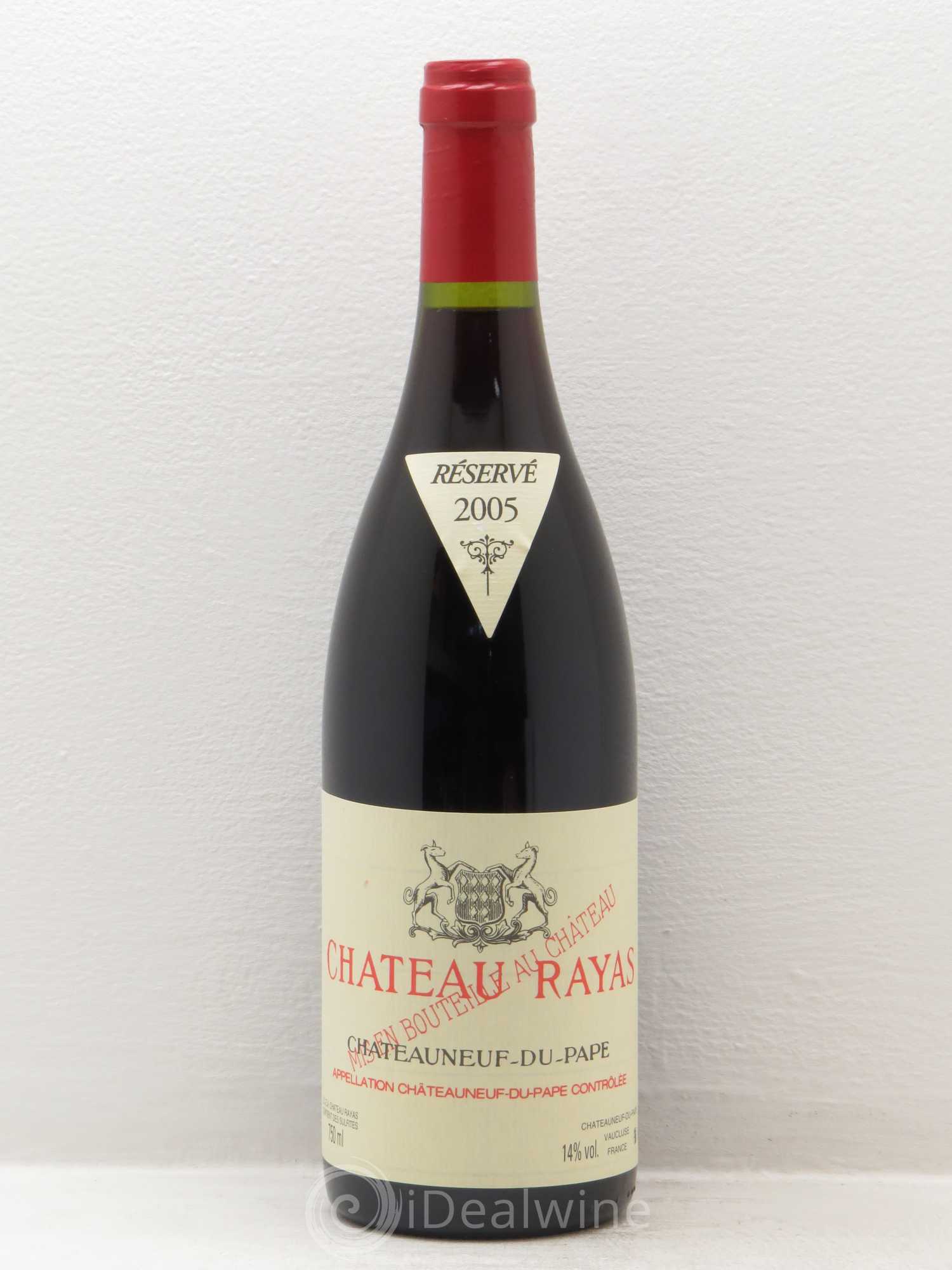 Châteauneuf-du-Pape Château Rayas Emmanuel Reynaud 2005 - Lot de 1 bouteille - 0