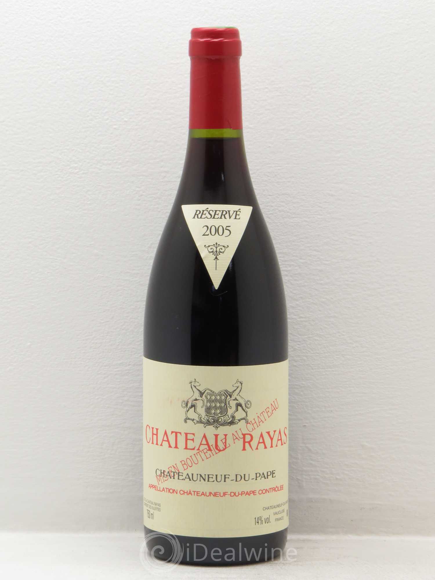 Châteauneuf-du-Pape Château Rayas Emmanuel Reynaud 2005 - Lot de 1 bouteille - 0