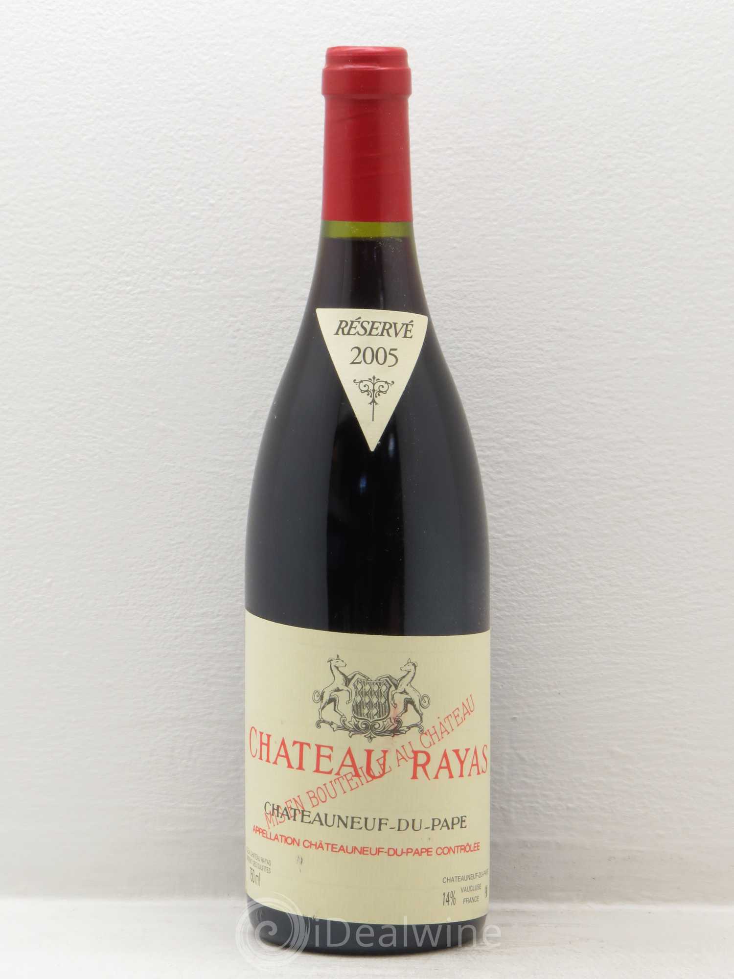 Châteauneuf-du-Pape Château Rayas Emmanuel Reynaud 2005 - Lot de 1 bouteille - 0