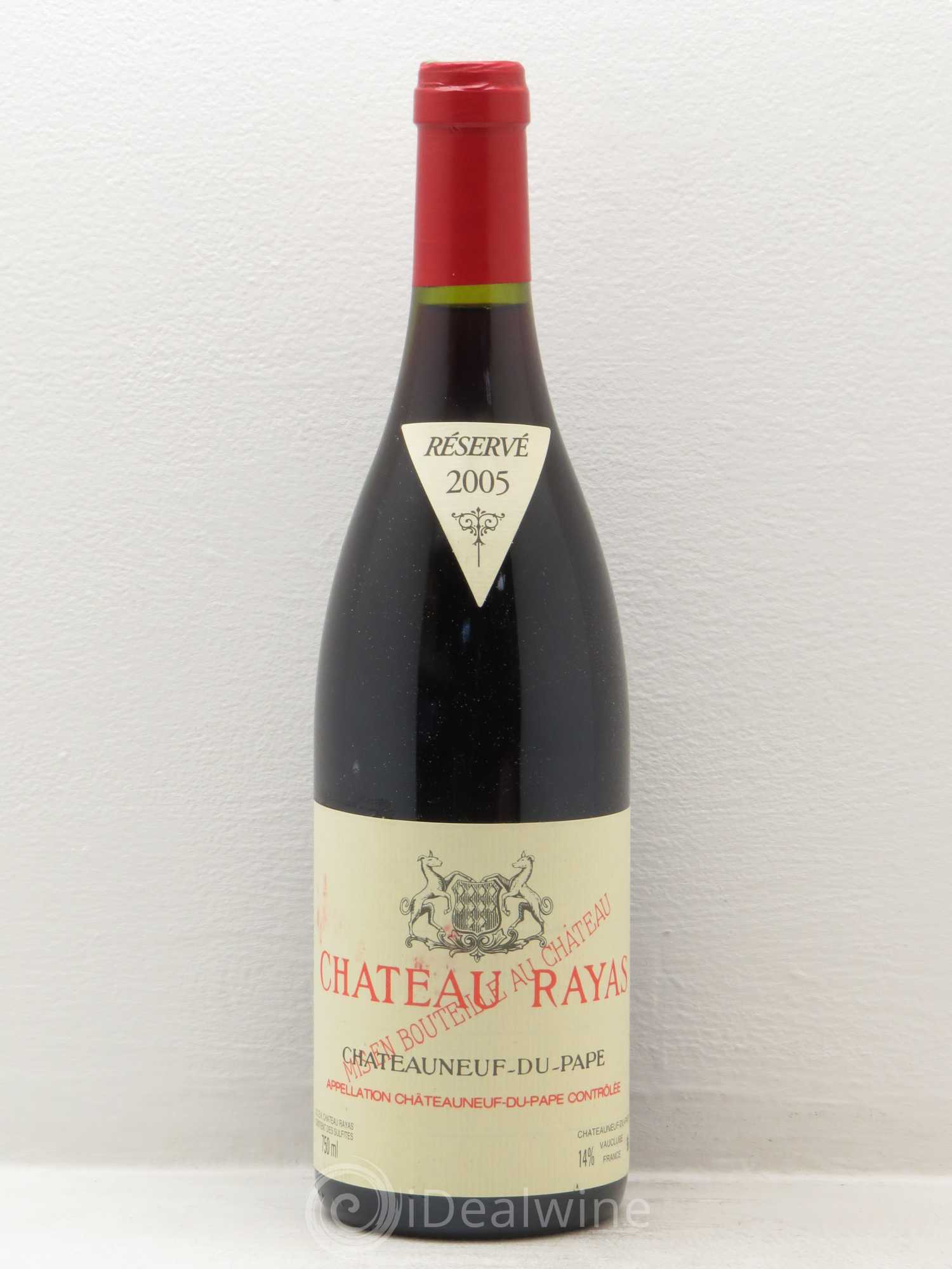 Châteauneuf-du-Pape Château Rayas Emmanuel Reynaud 2005 - Lot de 1 bouteille - 0