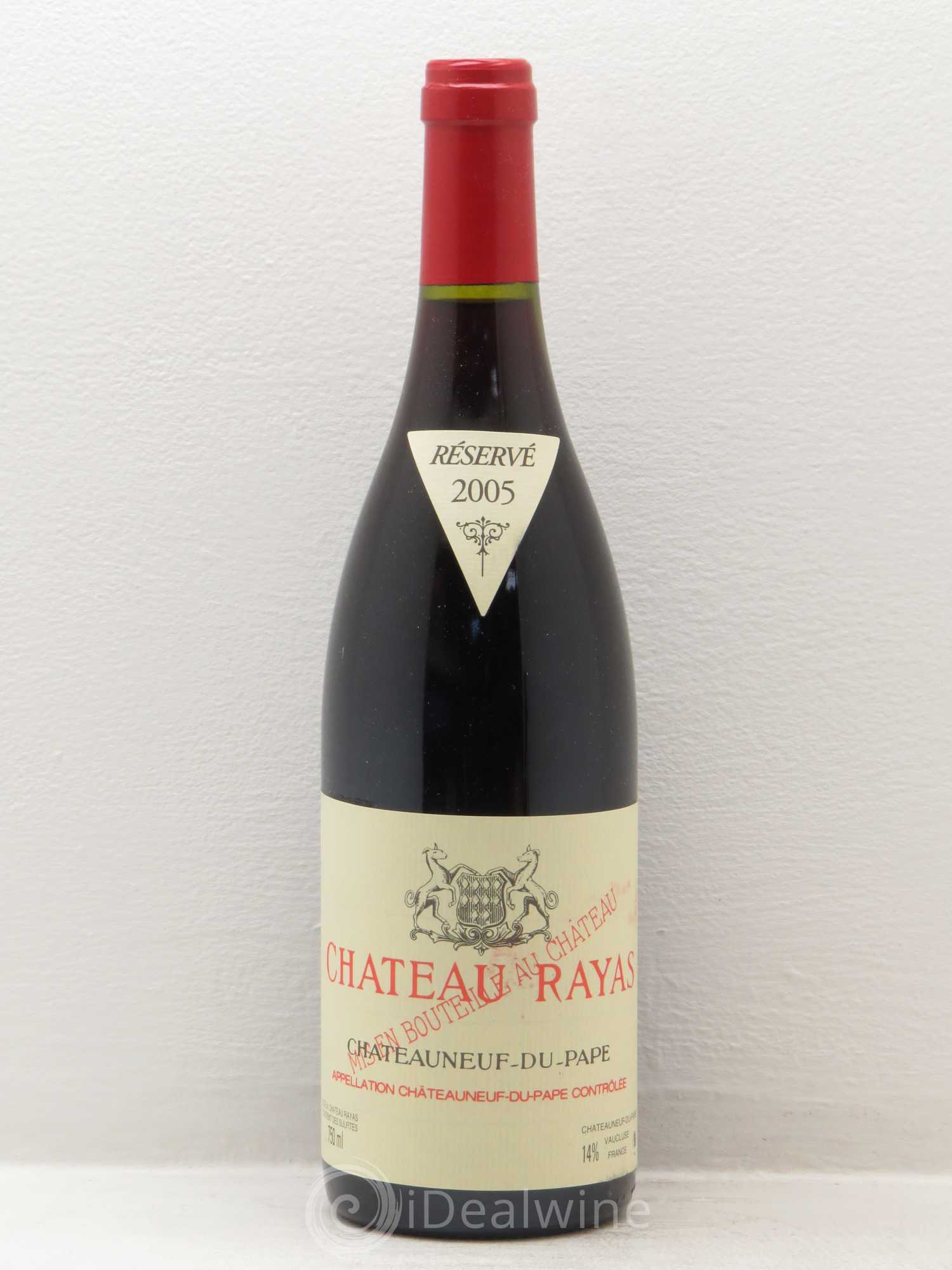 Châteauneuf-du-Pape Château Rayas Emmanuel Reynaud 2005 - Lot de 1 bouteille - 0