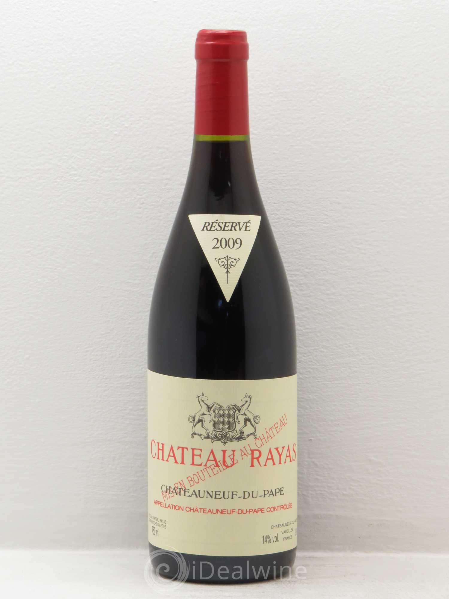 Châteauneuf-du-Pape Château Rayas Emmanuel Reynaud 2009 - Lot de 1 bouteille - 0