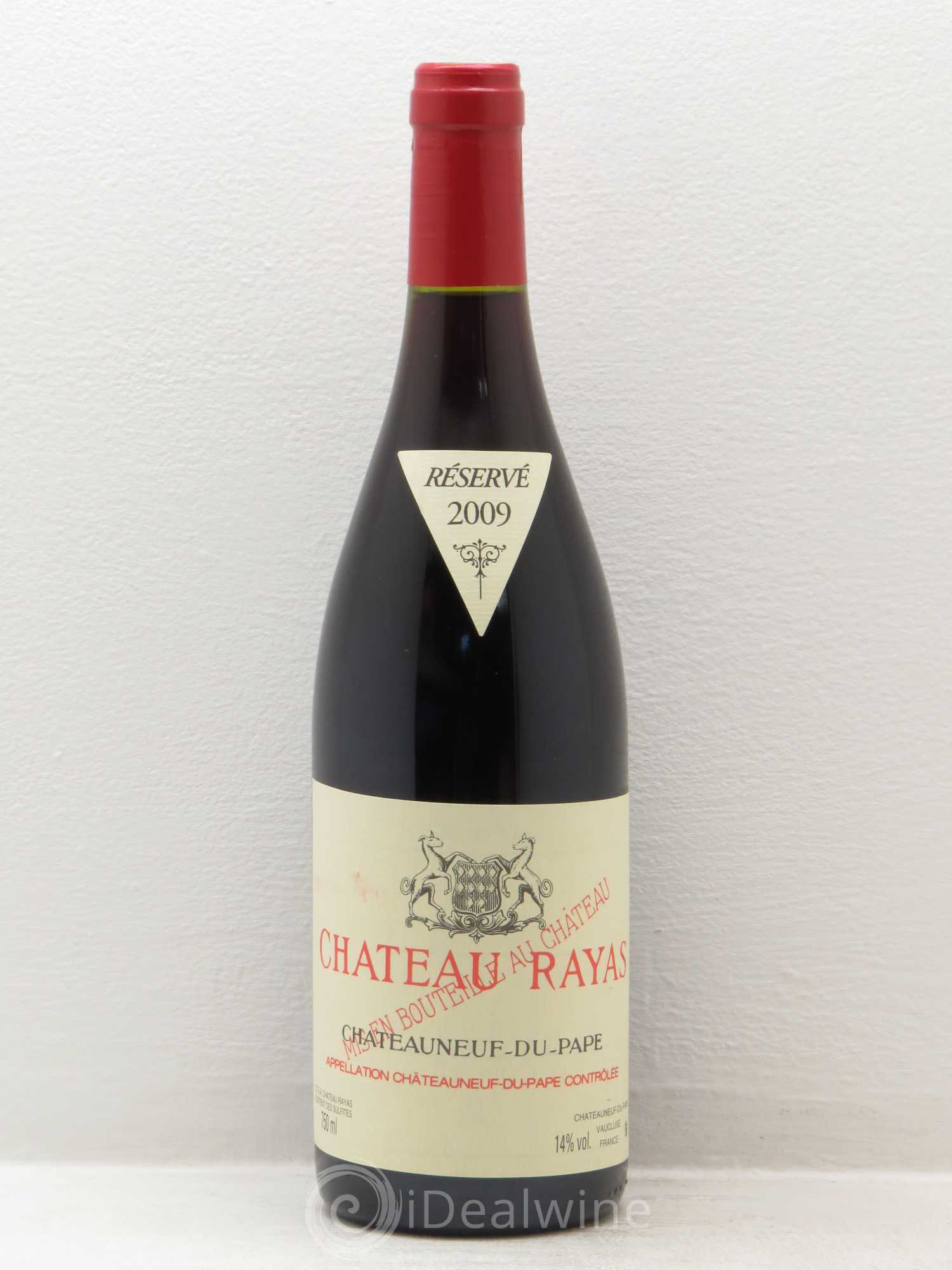 Châteauneuf-du-Pape Château Rayas Emmanuel Reynaud 2009 - Lot de 1 bouteille - 0