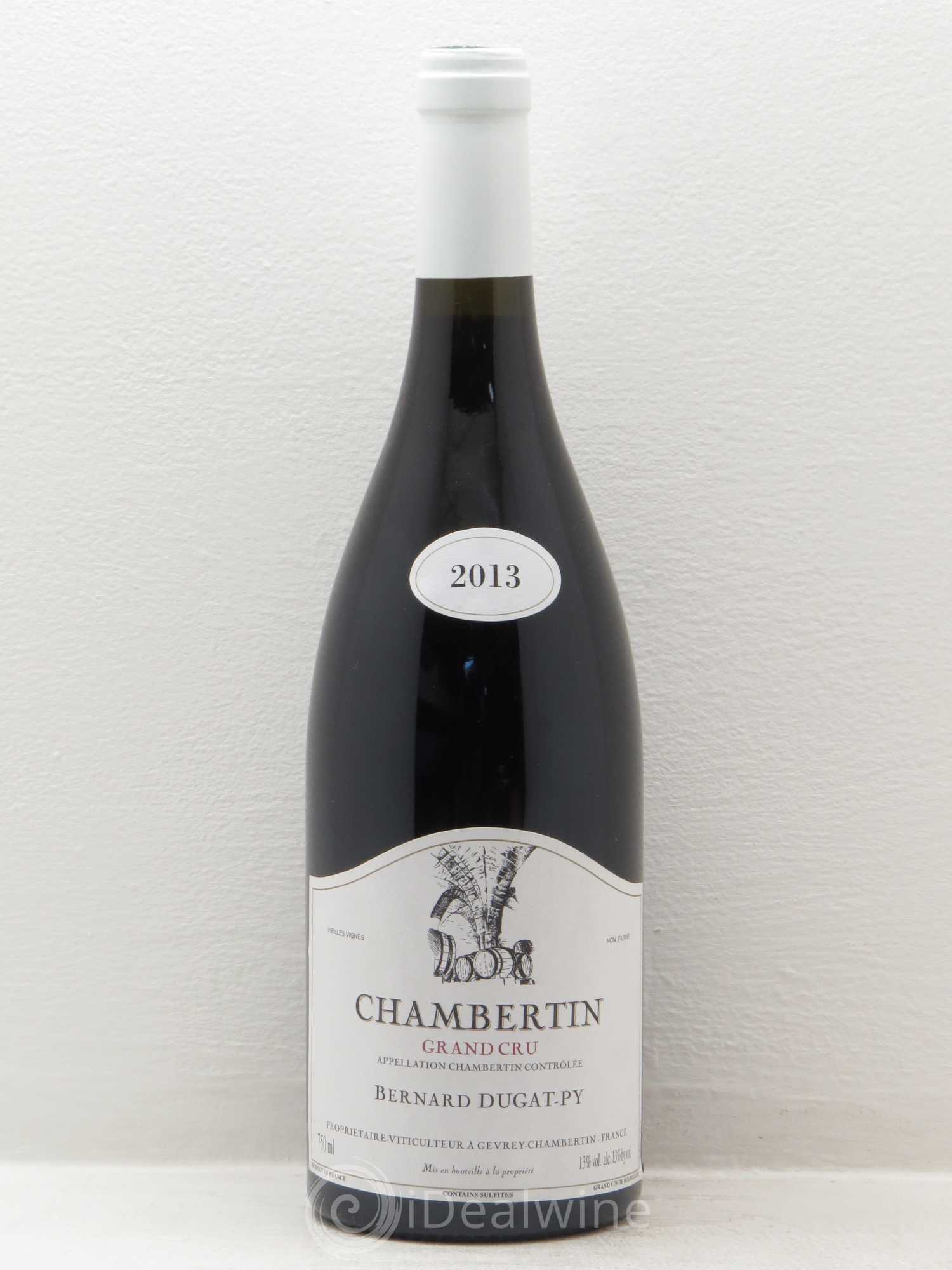 Chambertin Grand Cru Vieilles Vignes Dugat-Py 2013 - Lot de 1 bouteille - 0
