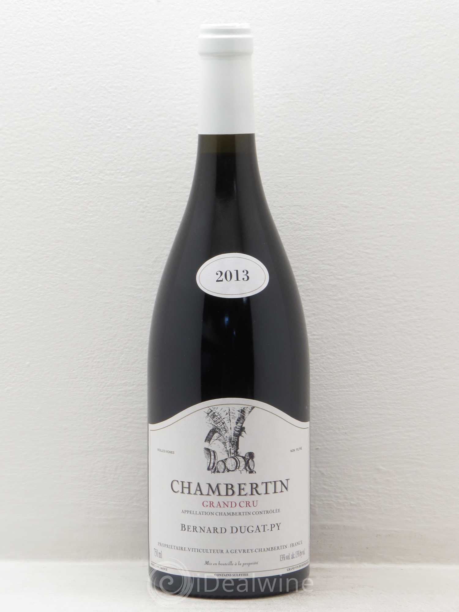 Chambertin Grand Cru Vieilles Vignes Dugat-Py 2013 - Lot de 1 bouteille - 0