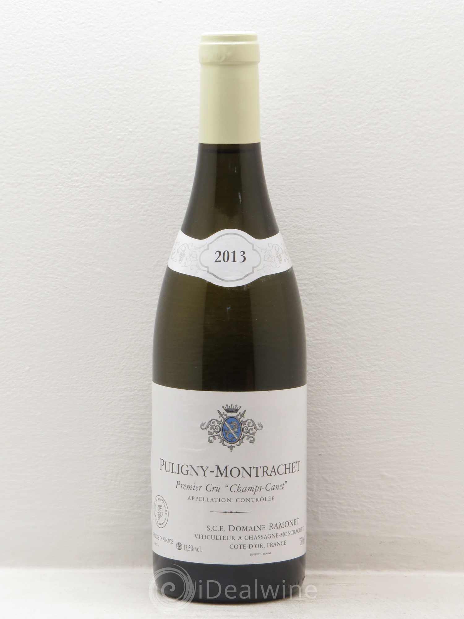 Puligny-Montrachet 1er Cru Champs Canet Ramonet (Domaine) 2013 - Lot de 1 bouteille - 0