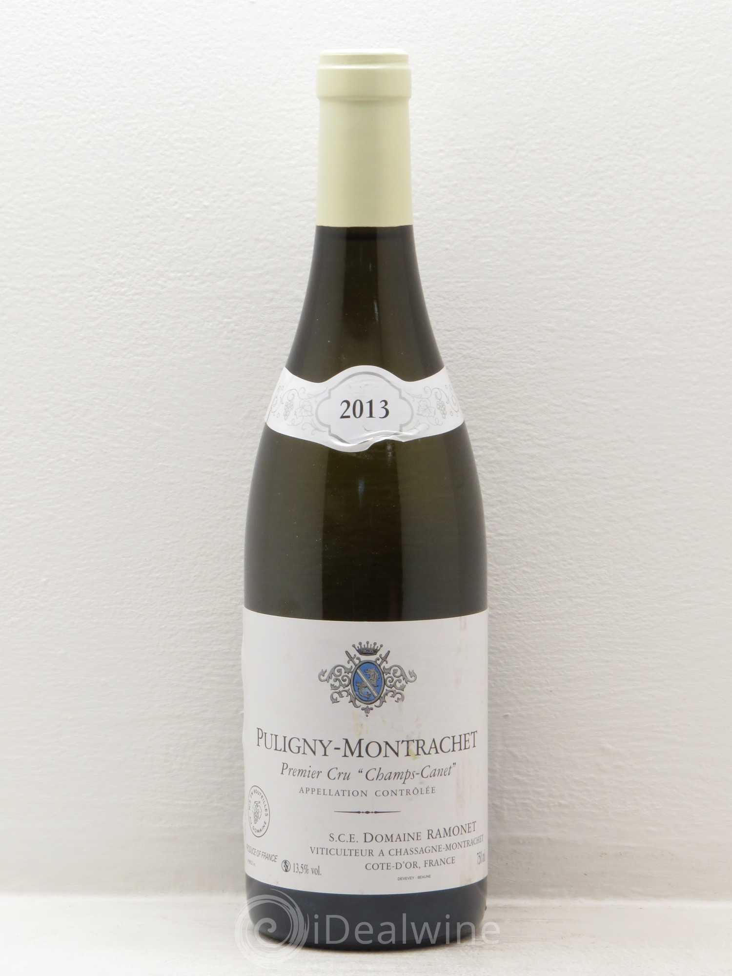 Puligny-Montrachet 1er Cru Champs Canet Ramonet (Domaine) 2013 - Lot de 1 bouteille - 0