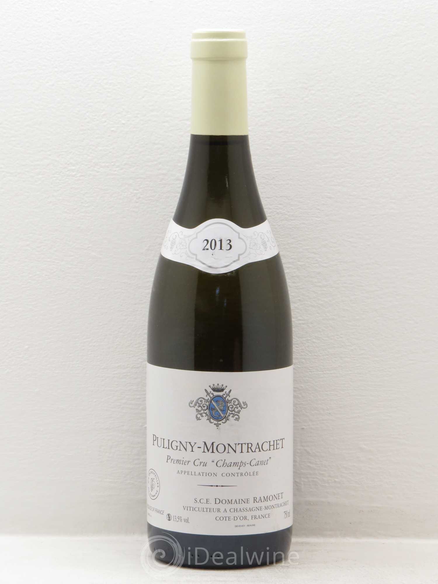 Puligny-Montrachet 1er Cru Champs Canet Ramonet (Domaine) 2013 - Lot de 1 bouteille - 0