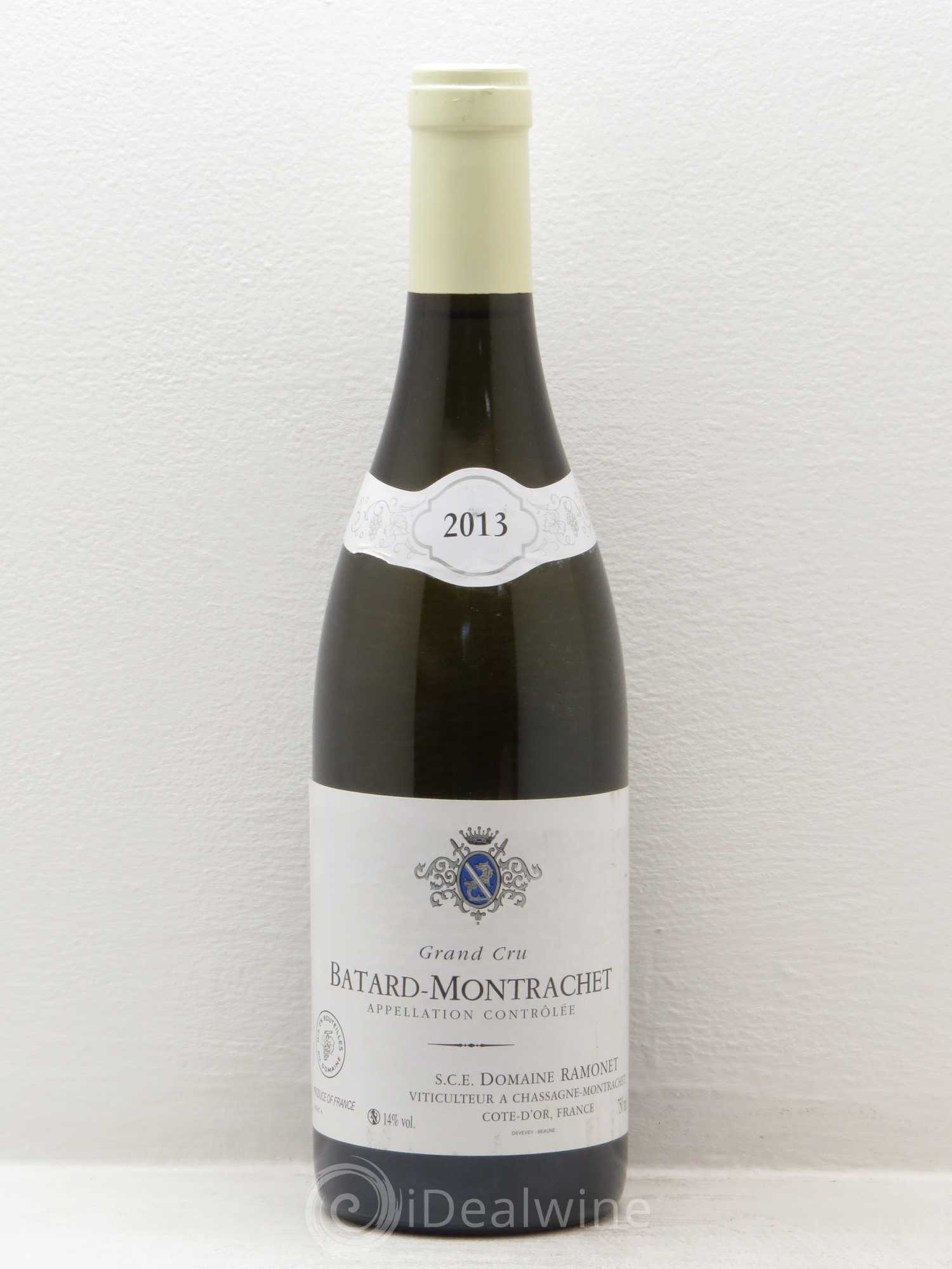 Bâtard-Montrachet Grand Cru Ramonet (Domaine) 2013 - Lot de 1 bouteille - 0