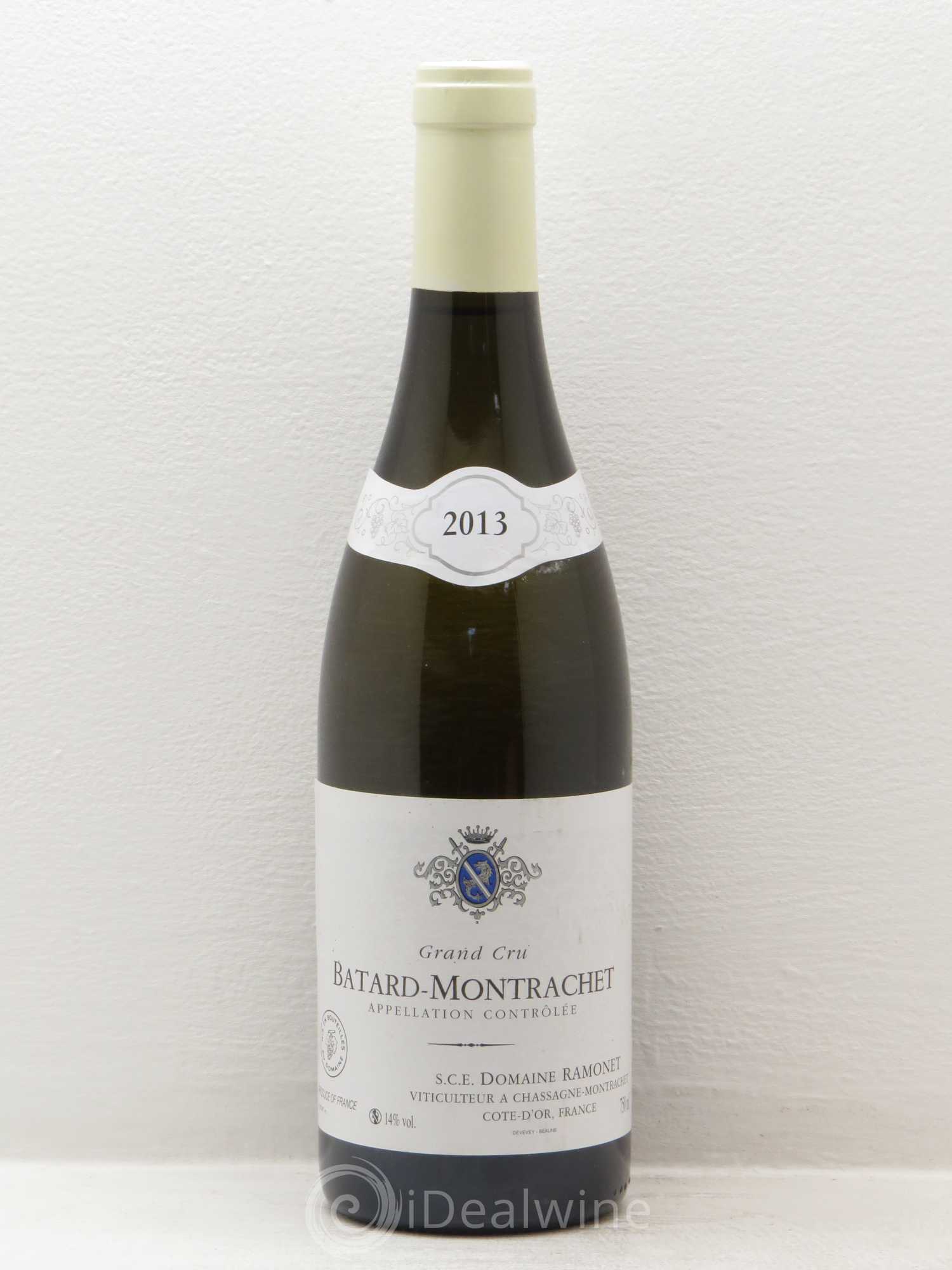 Bâtard-Montrachet Grand Cru Ramonet (Domaine) 2013 - Lot de 1 bouteille - 0