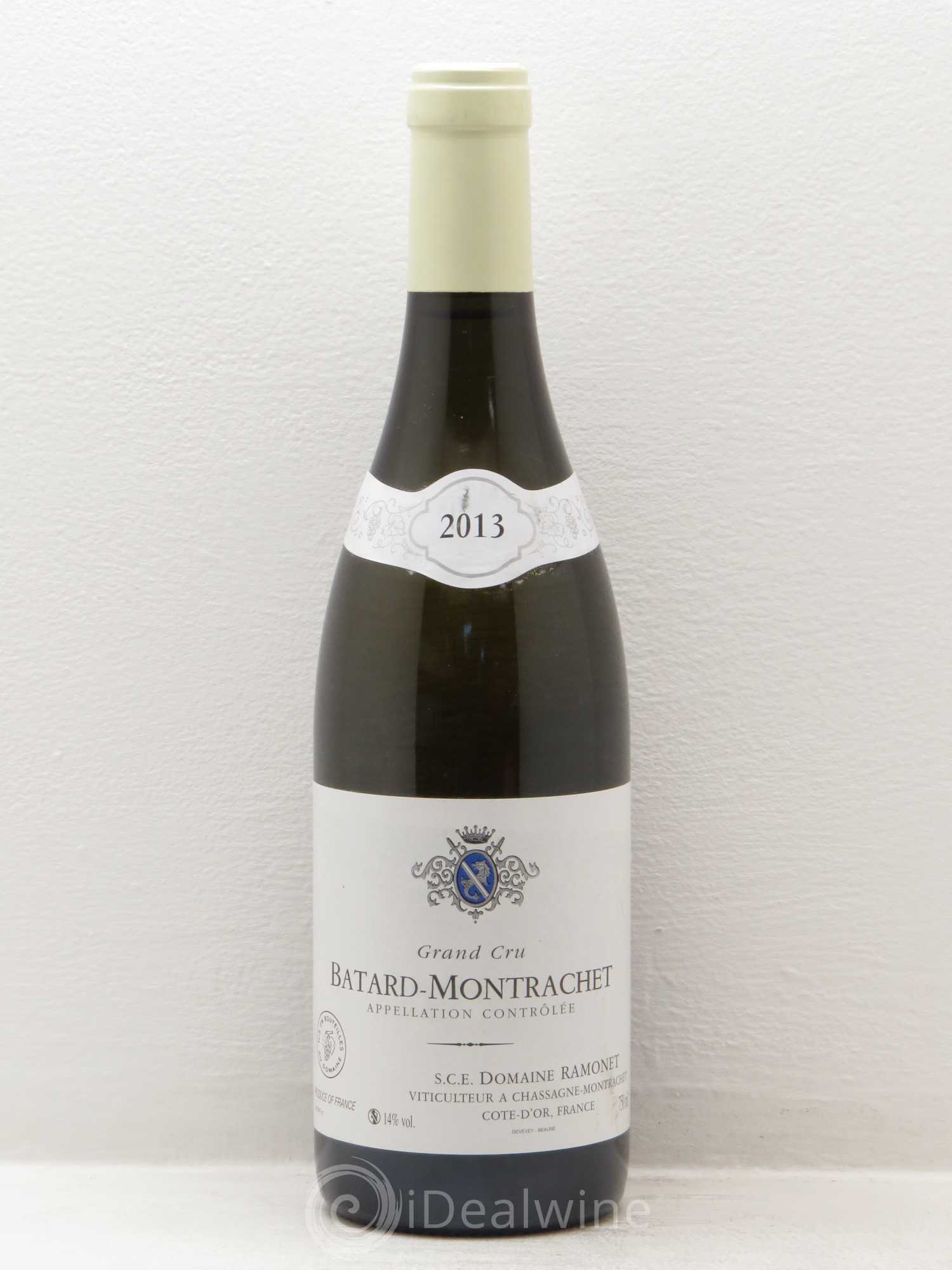 Bâtard-Montrachet Grand Cru Ramonet (Domaine) 2013 - Lot de 1 bouteille - 0