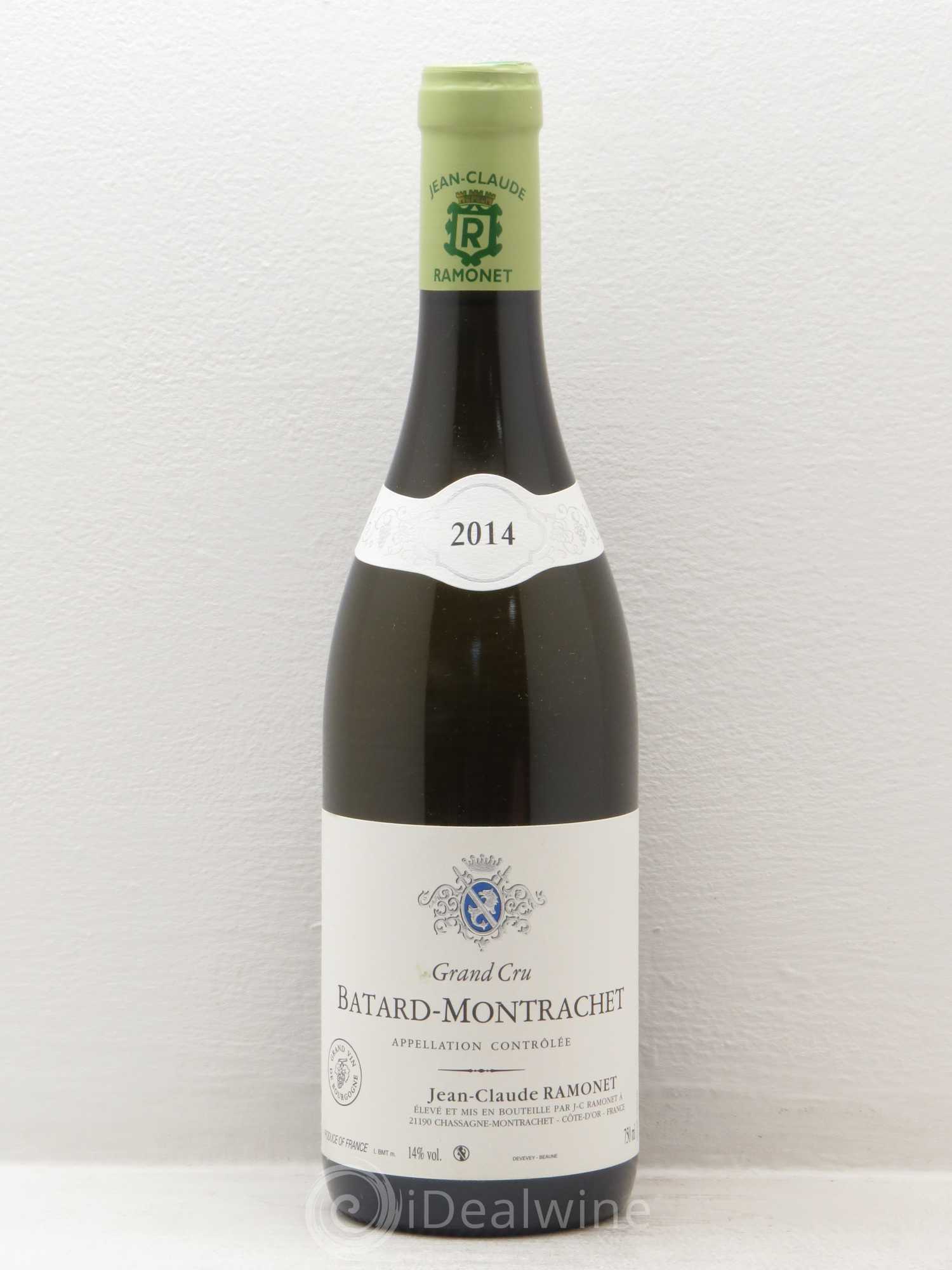 Bâtard-Montrachet Grand Cru Ramonet (Domaine) 2014 - Lot de 1 bouteille - 0