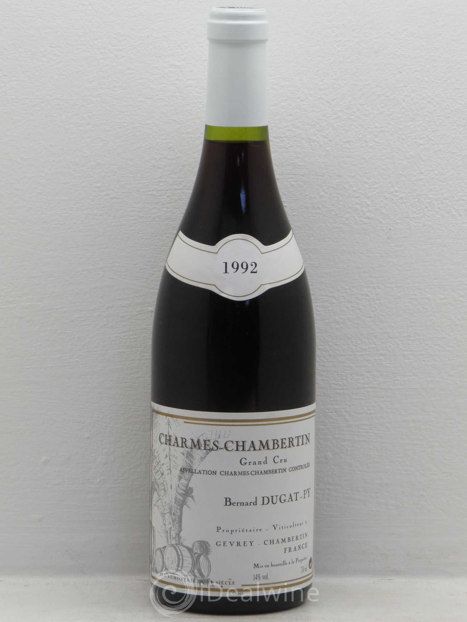 Charmes-Chambertin Grand Cru Dugat-Py (sans prix de réserve) 1992 - Lot de 1 bouteille - 0