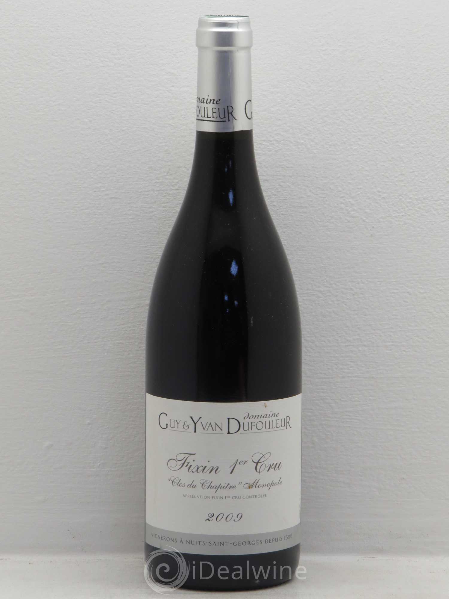Fixin 1er Cru Domaine Guy et Yvan Dufouleur (sans prix de réserve) 2009 - Posten von 1 Flasche - 0