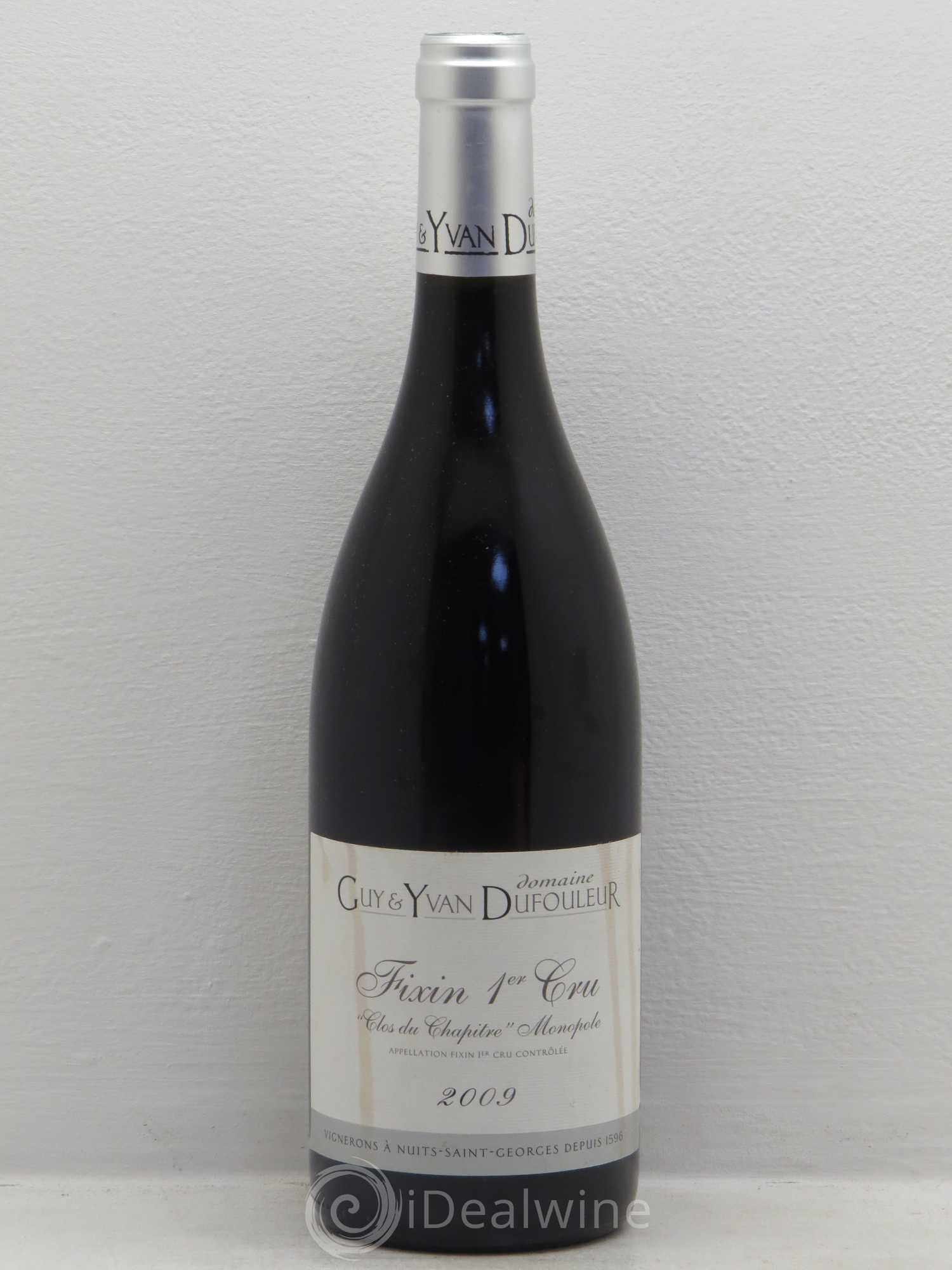 Fixin 1er Cru Domaine Guy et Yvan Dufouleur (sans prix de réserve) 2009 - Posten von 1 Flasche - 0