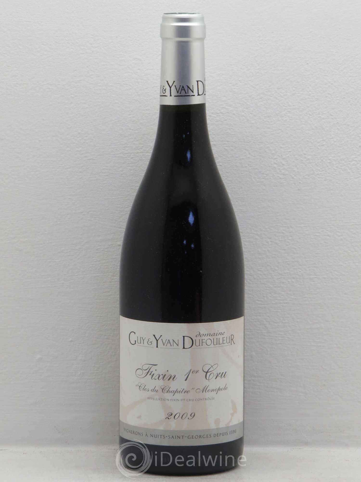Fixin 1er Cru Domaine Guy et Yvan Dufouleur (sans prix de réserve) 2009 - Posten von 1 Flasche - 0