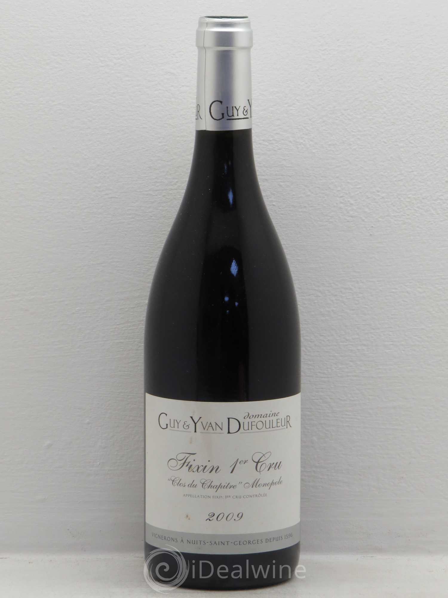 Fixin 1er Cru Domaine Guy et Yvan Dufouleur (sans prix de réserve) 2009 - Posten von 1 Flasche - 0