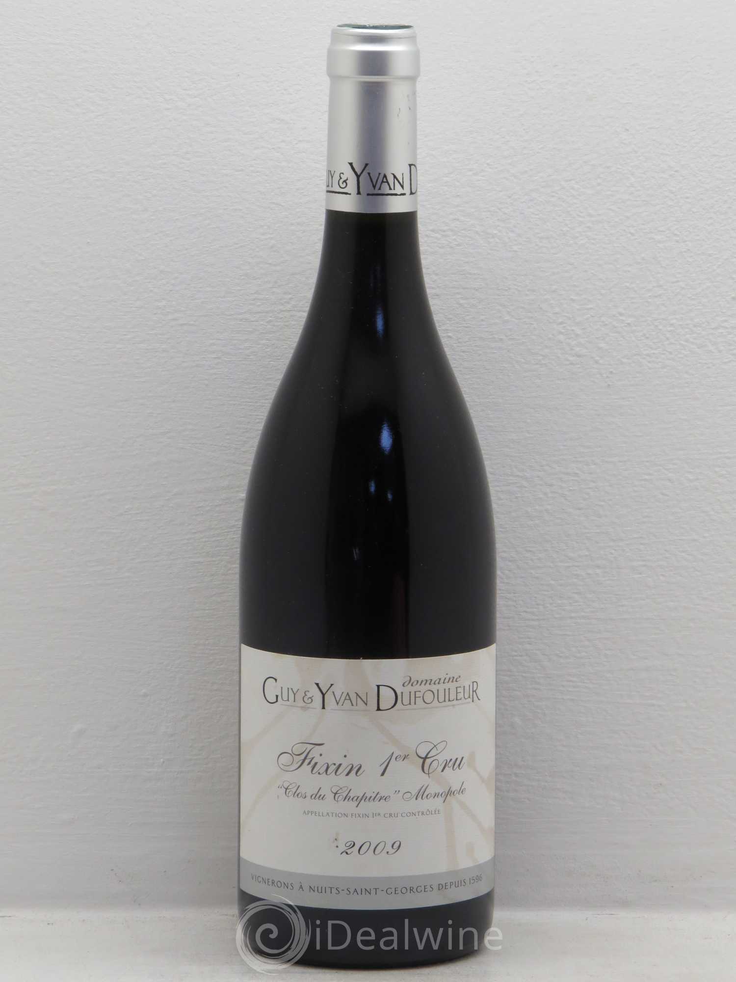 Fixin 1er Cru Domaine Guy et Yvan Dufouleur (sans prix de réserve) 2009 - Posten von 1 Flasche - 0
