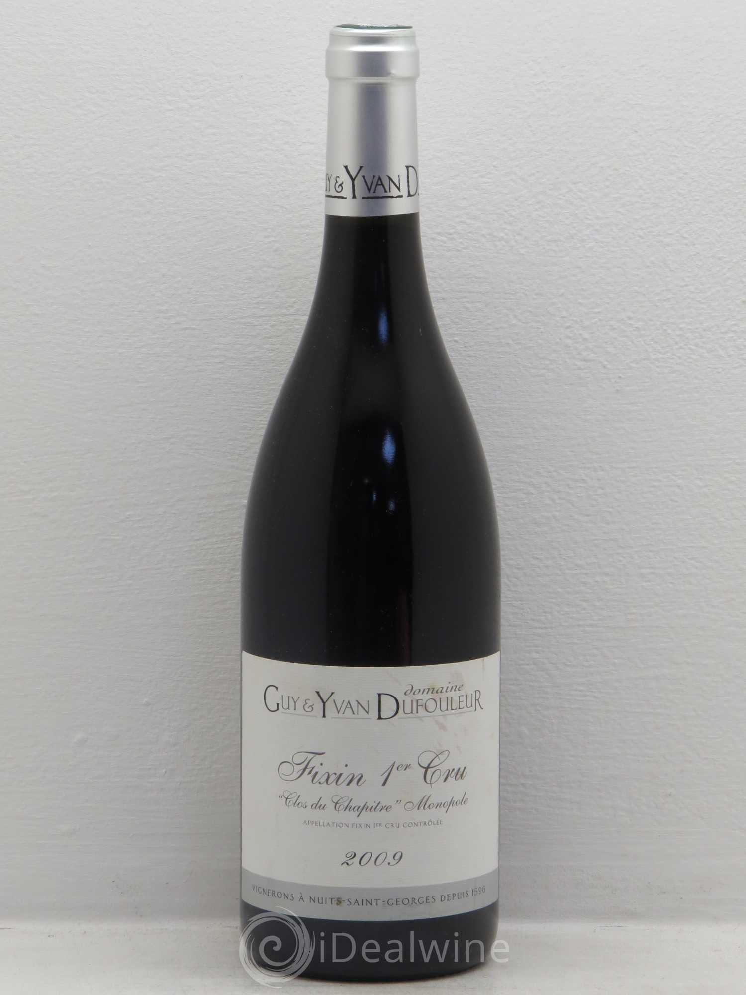 Fixin 1er Cru Domaine Guy et Yvan Dufouleur (sans prix de réserve) 2009 - Posten von 1 Flasche - 0
