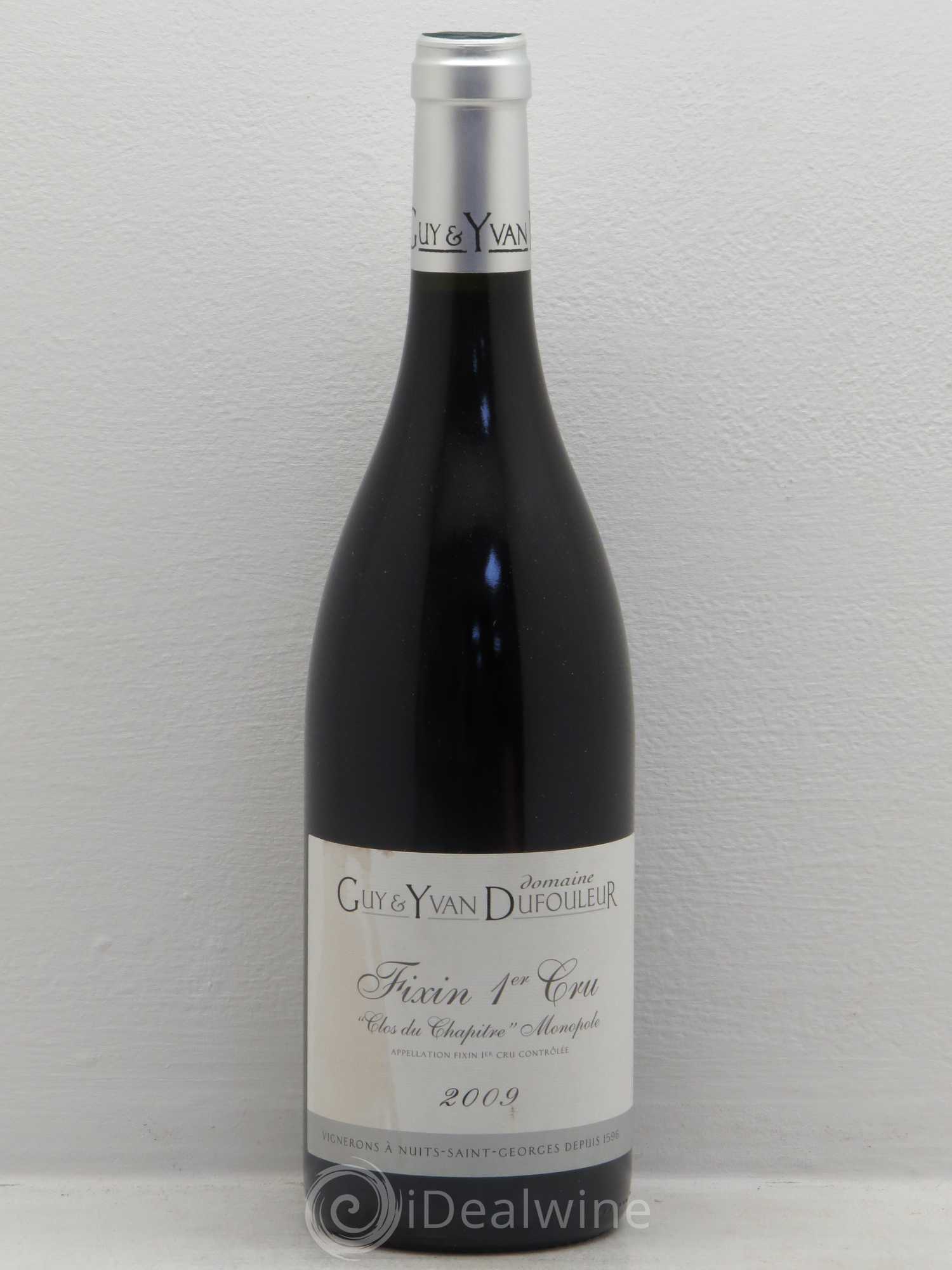Fixin 1er Cru Domaine Guy et Yvan Dufouleur (sans prix de réserve) 2009 - Posten von 1 Flasche - 0