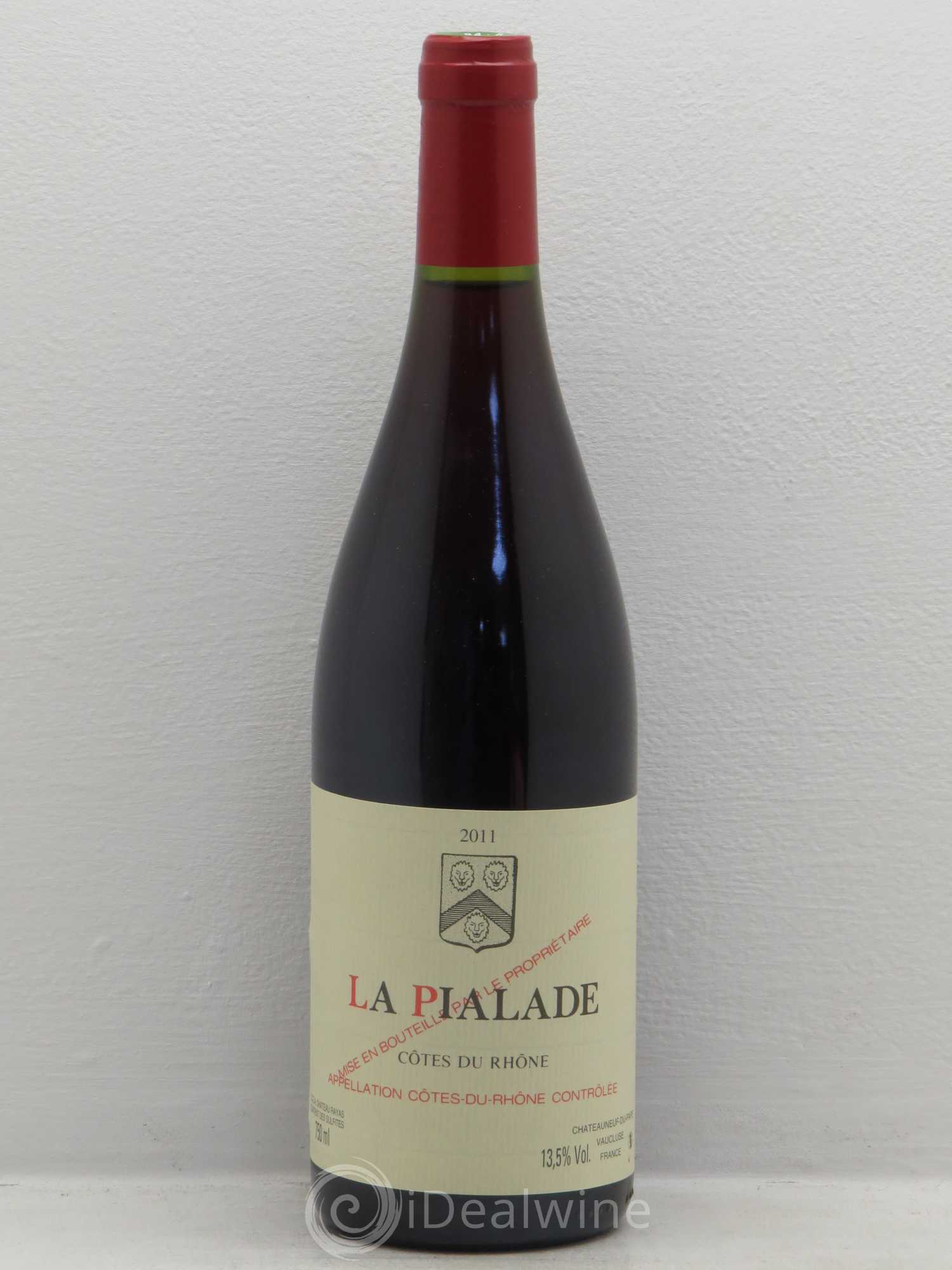 Côtes-du-Rhône La Pialade Emmanuel Reynaud (sans prix de réserve) 2011 - Lot de 1 bouteille - 0