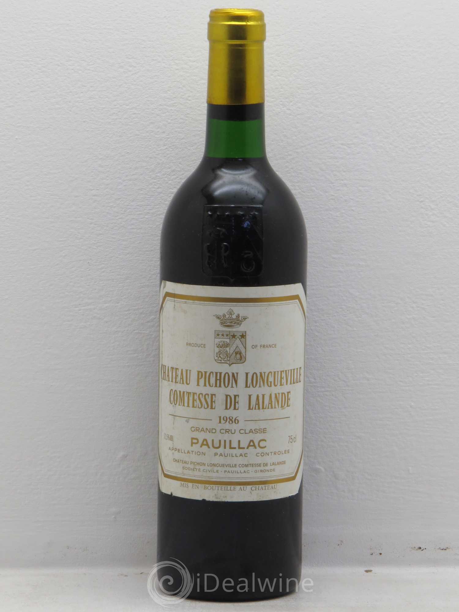 Château Pichon Longueville Comtesse de Lalande 2ème Grand Cru Classé (sans prix de réserve) 1986 - Lot de 1 bouteille - 0