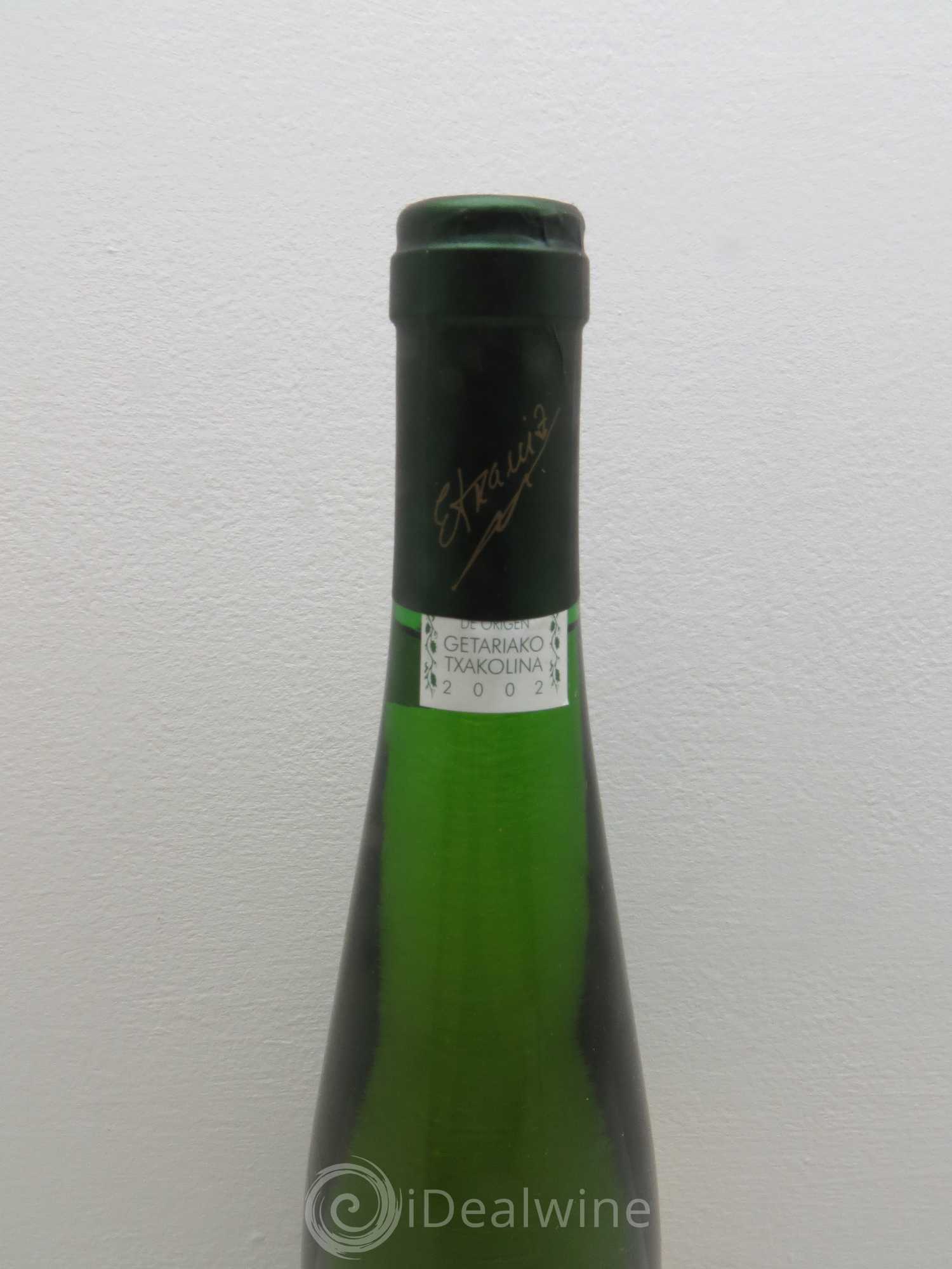 Espagne Txakoli Txomin Extaniz Getaria (sans prix de réserve) 2002 - Posten von 1 Flasche - 1