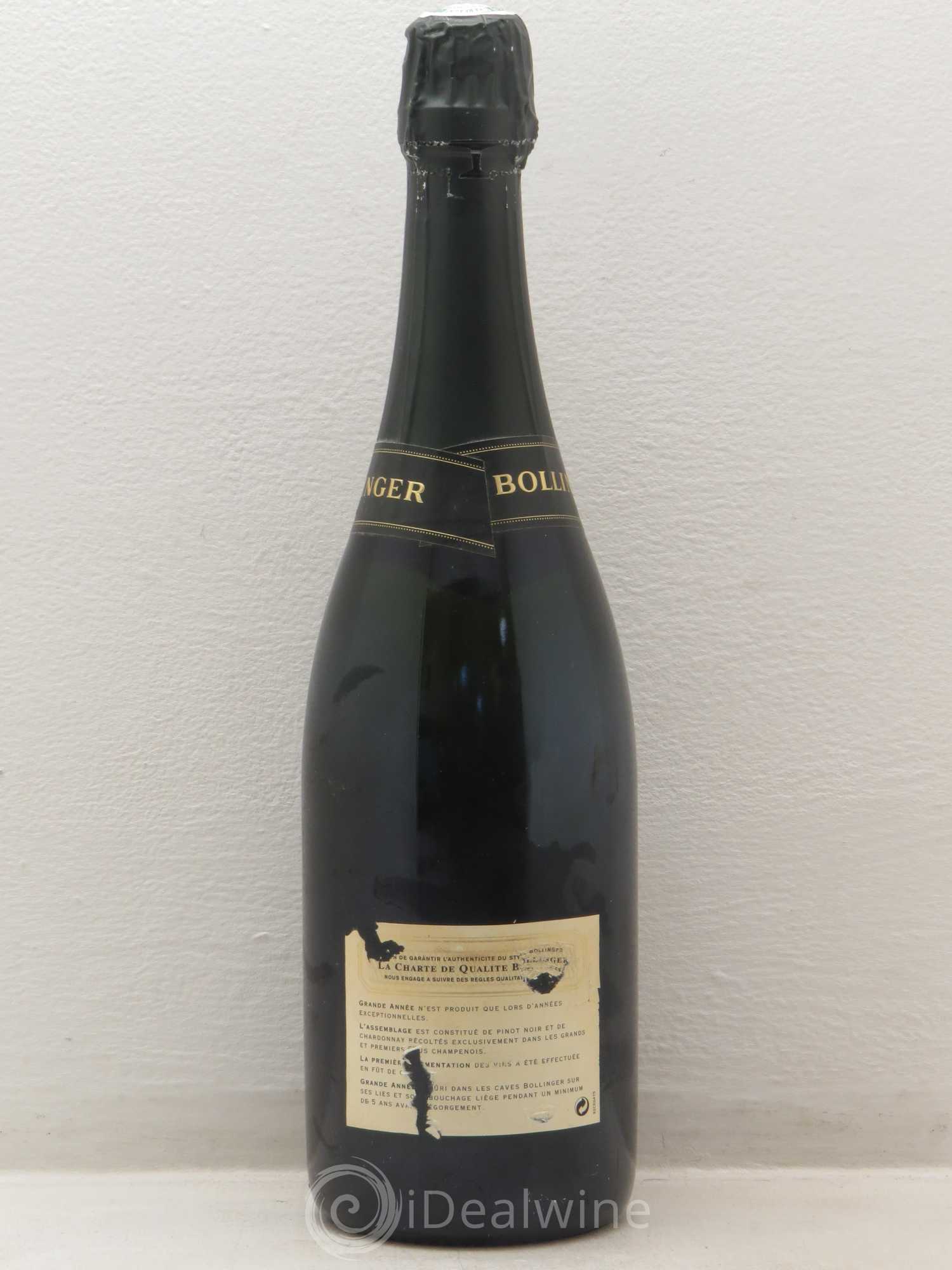 La Grande Année Brut Bollinger (sans prix de réserve) 1990 - Lot de 1 bouteille - 1
