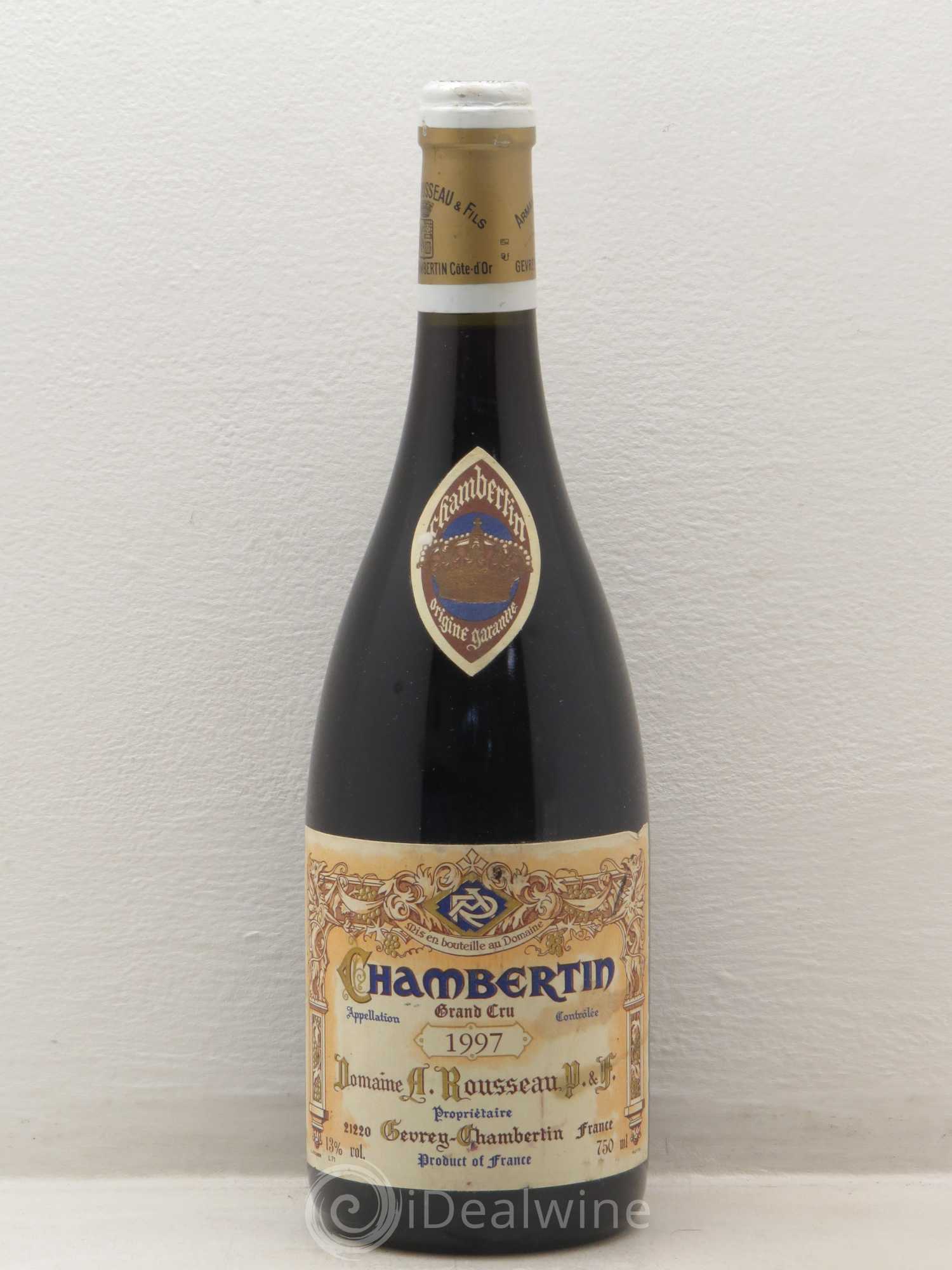 Chambertin Grand Cru Armand Rousseau (Domaine) 1997 - Lot de 1 bouteille - 0