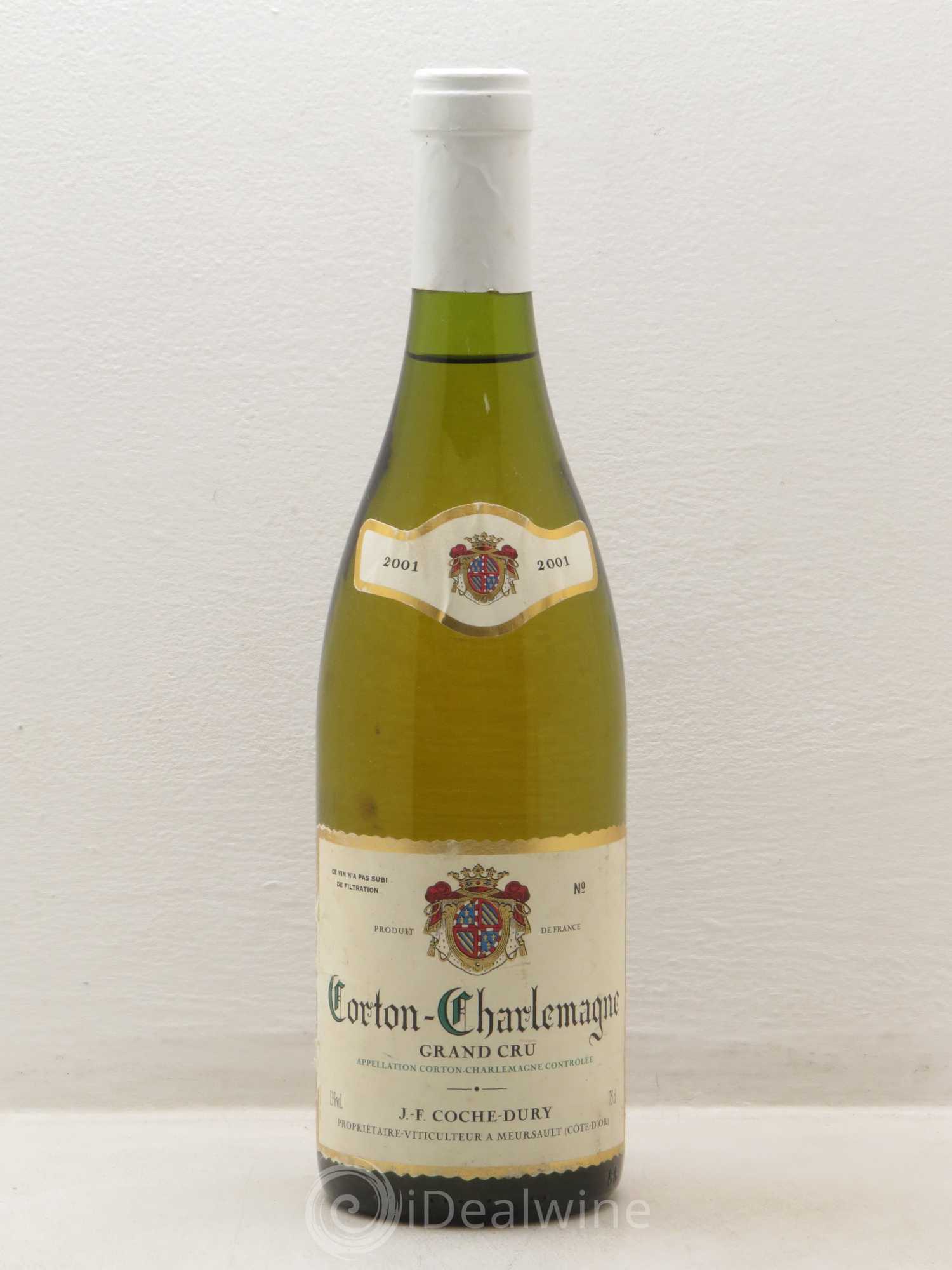 Corton-Charlemagne Grand Cru Coche Dury (Domaine) 2001 - Lot de 1 bouteille - 0