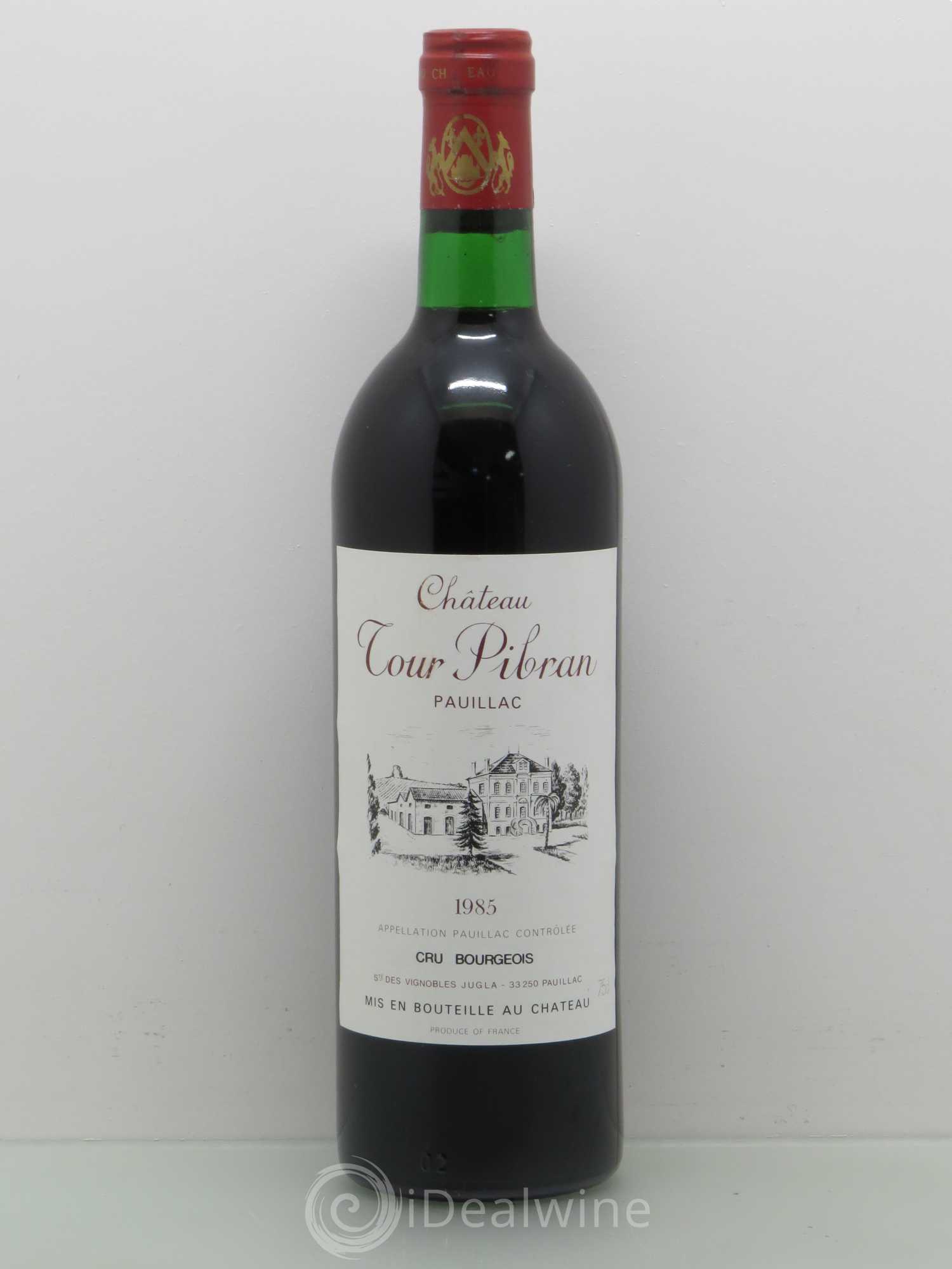 Château Tour Pibran Cru Bourgeois (sans prix de réserve) 1985 - Lot de 1 bouteille - 0