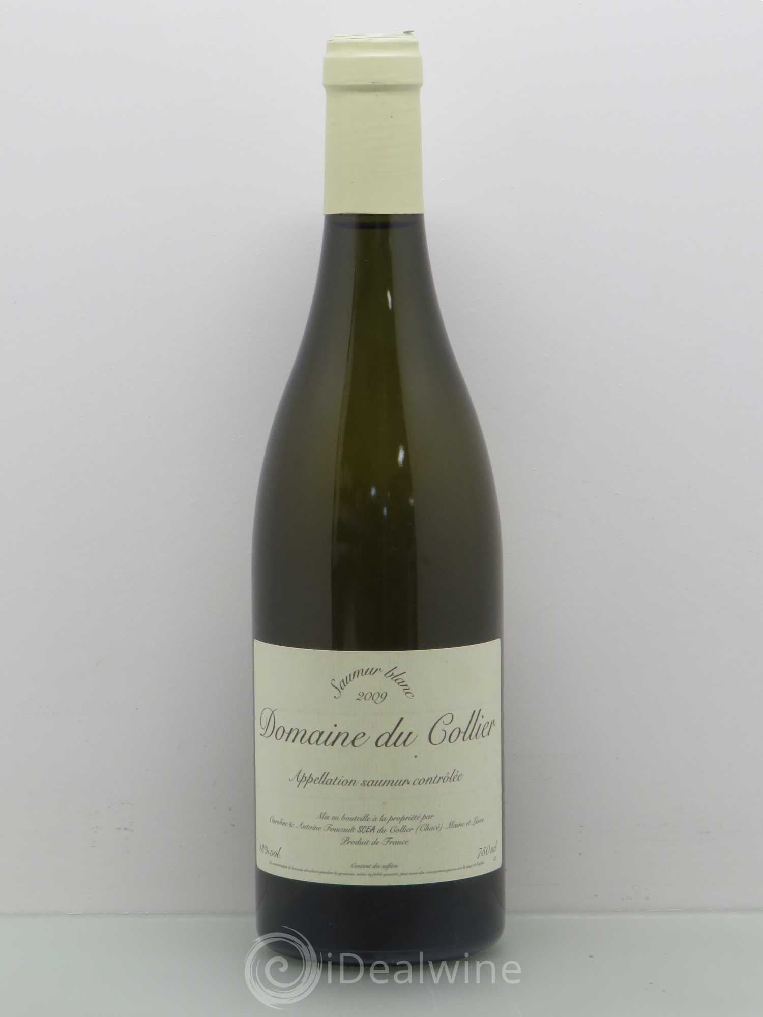 Saumur Domaine du Collier (senza prezzo di riserva) 2009 - Lotto di 1 bottiglia - 0