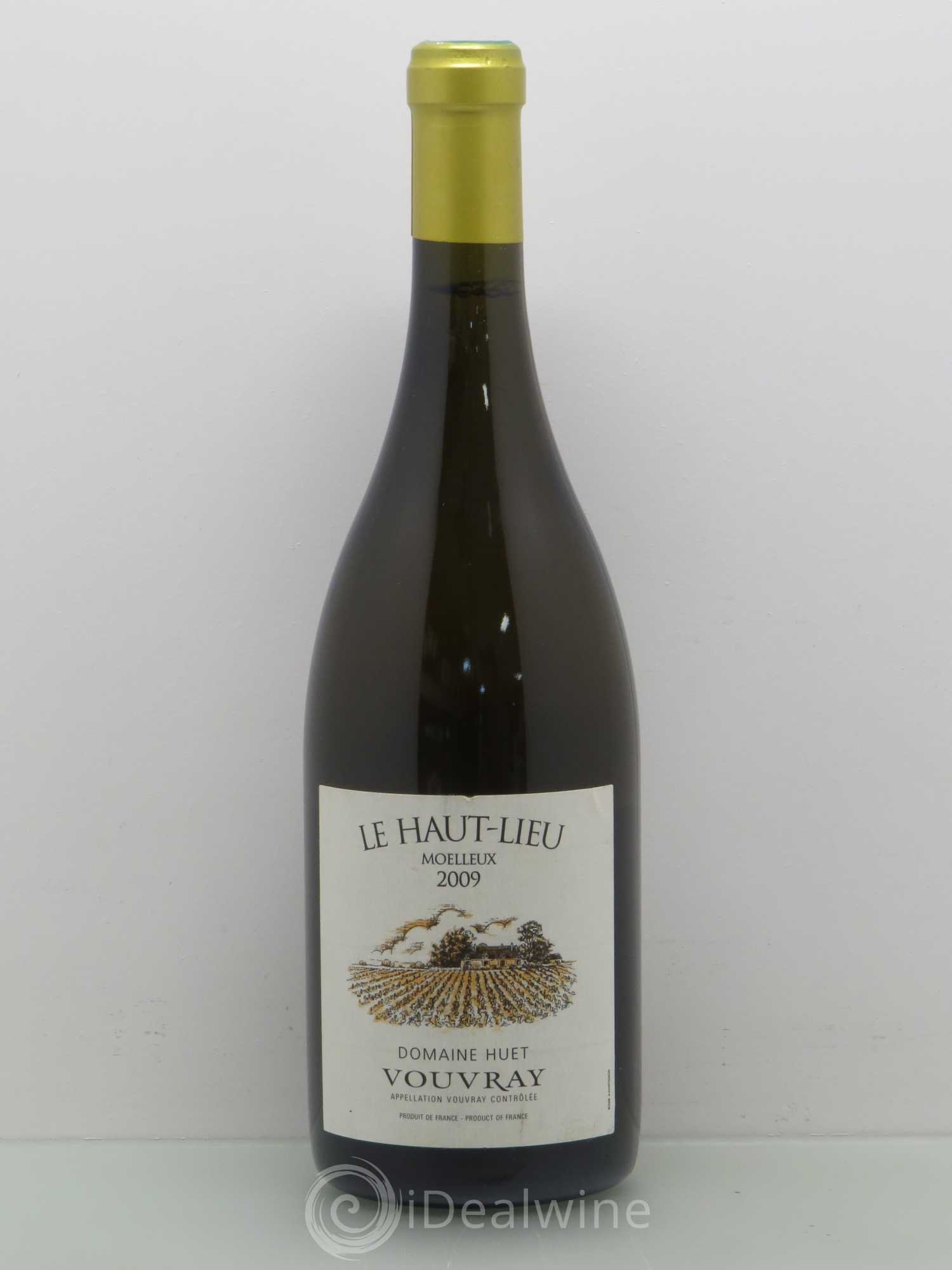 Vouvray Le Haut-Lieu Moelleux Domaine Huet (senza prezzo di riserva) 2009 - Lotto di 1 bottiglia - 0