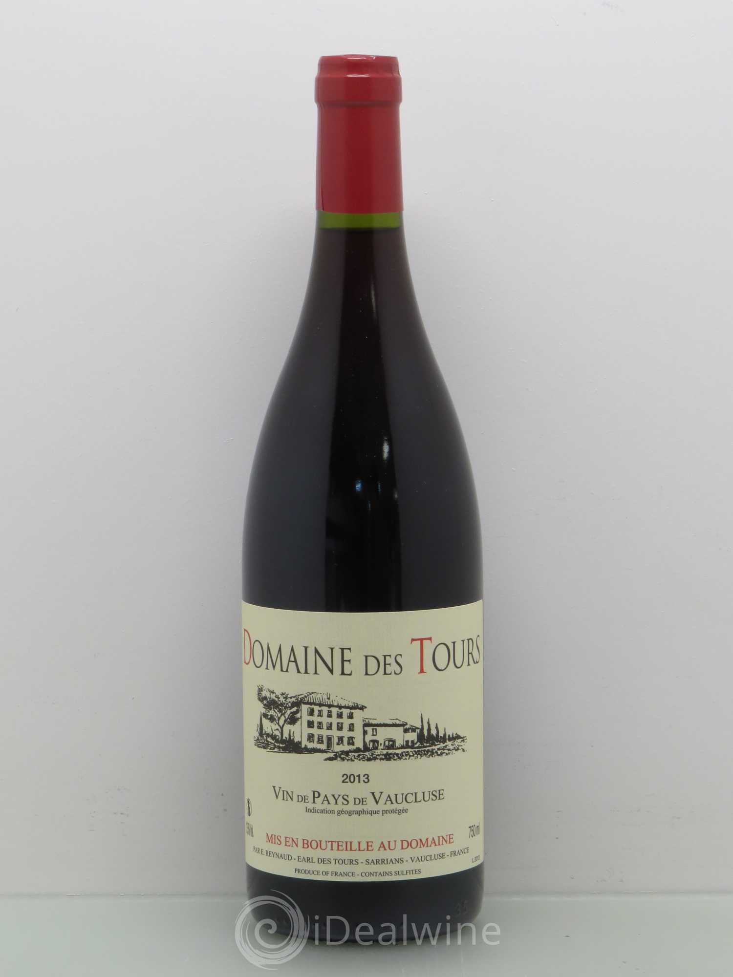 Vaucluse (Vin de Pays de Vaucluse) Domaine des Tours Emmanuel Reynaud (sans prix de réserve) 2013 - Lot de 1 bouteille - 0