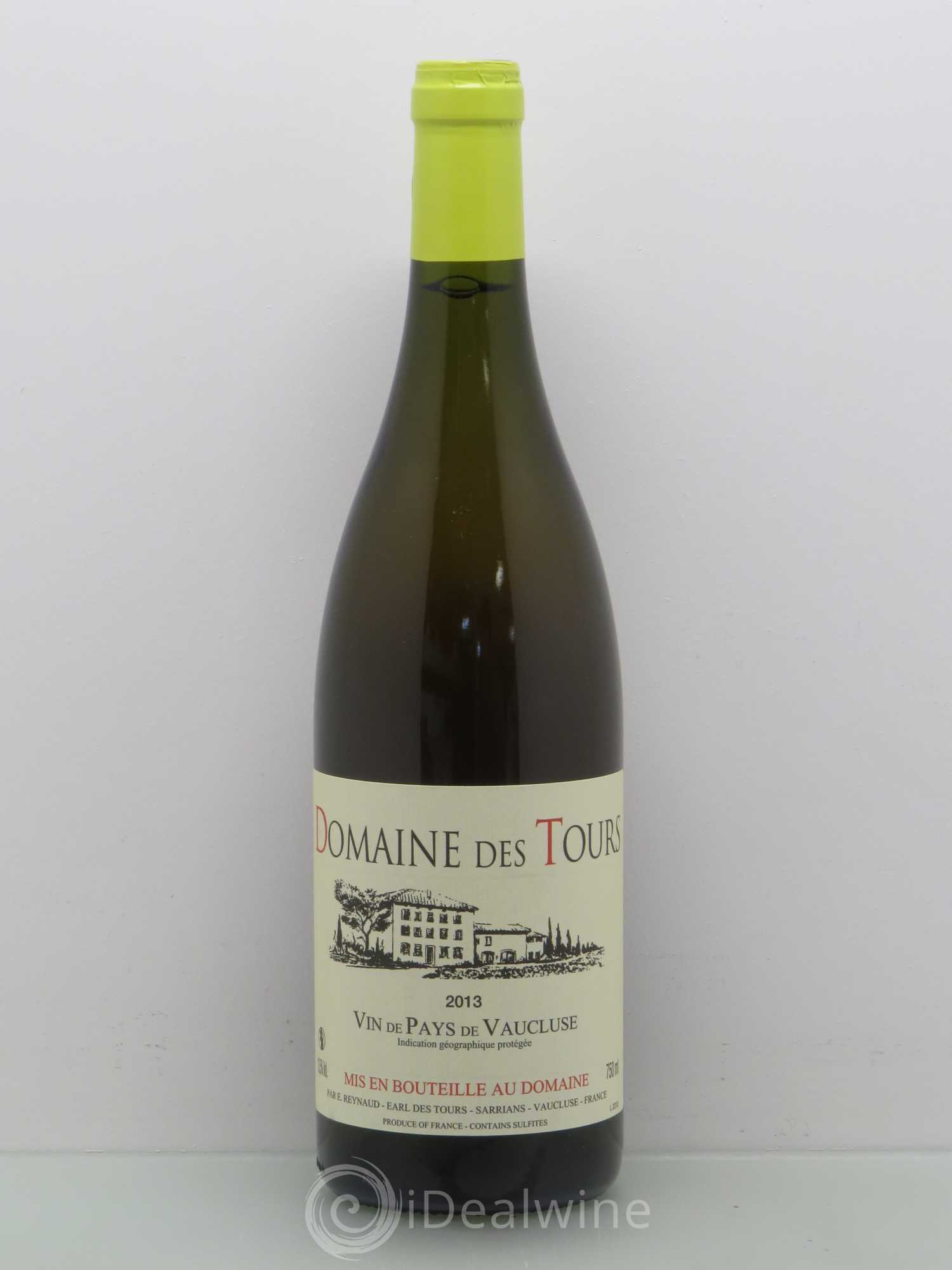 Vaucluse (Vin de Pays de Vaucluse) Domaine des Tours Emmanuel Reynaud (sans prix de réserve) 2013 - Lot de 1 bouteille - 0