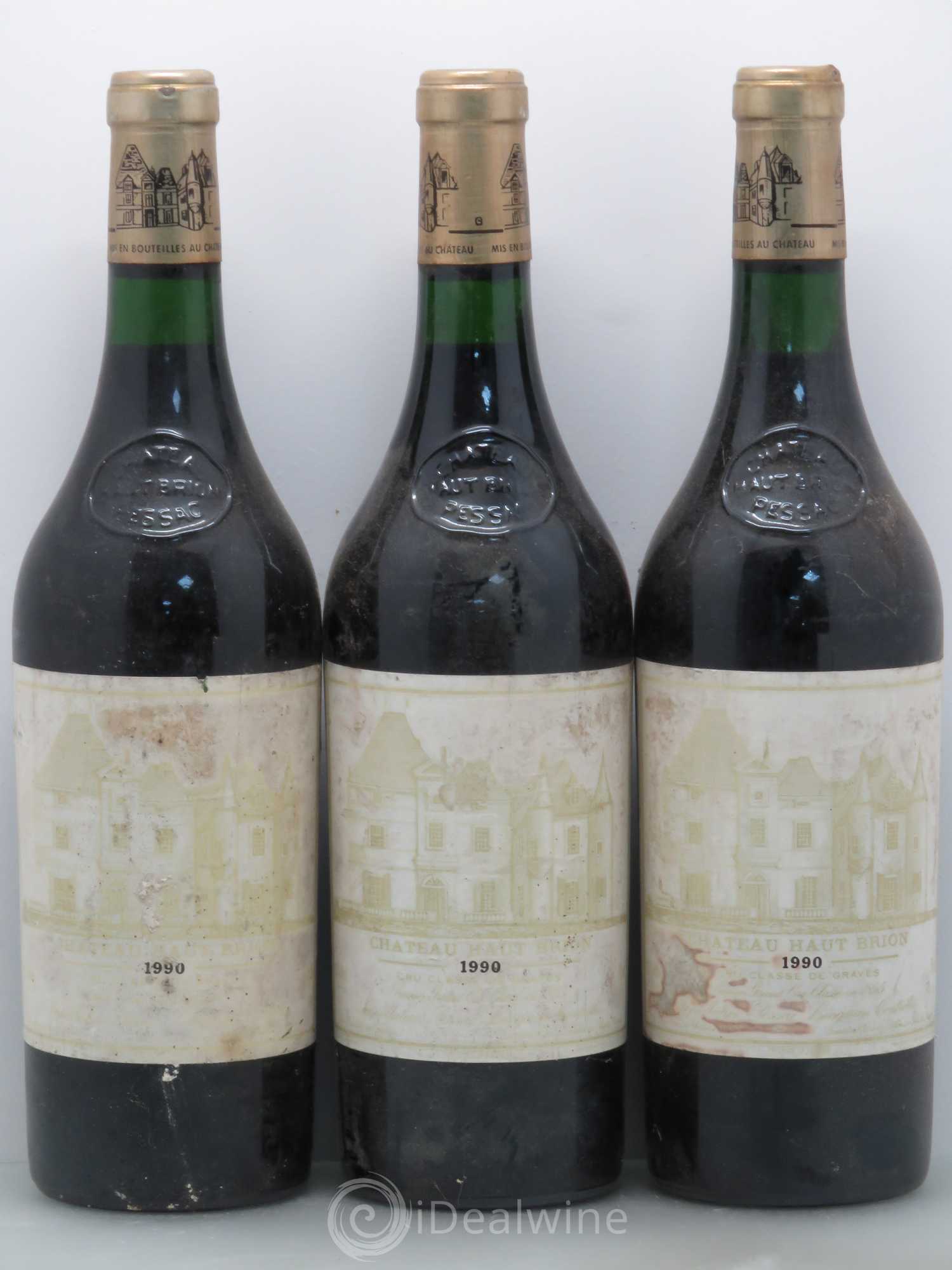 Château Haut Brion 1er Grand Cru Classé 1990 - Lot de 6 bouteilles - 2