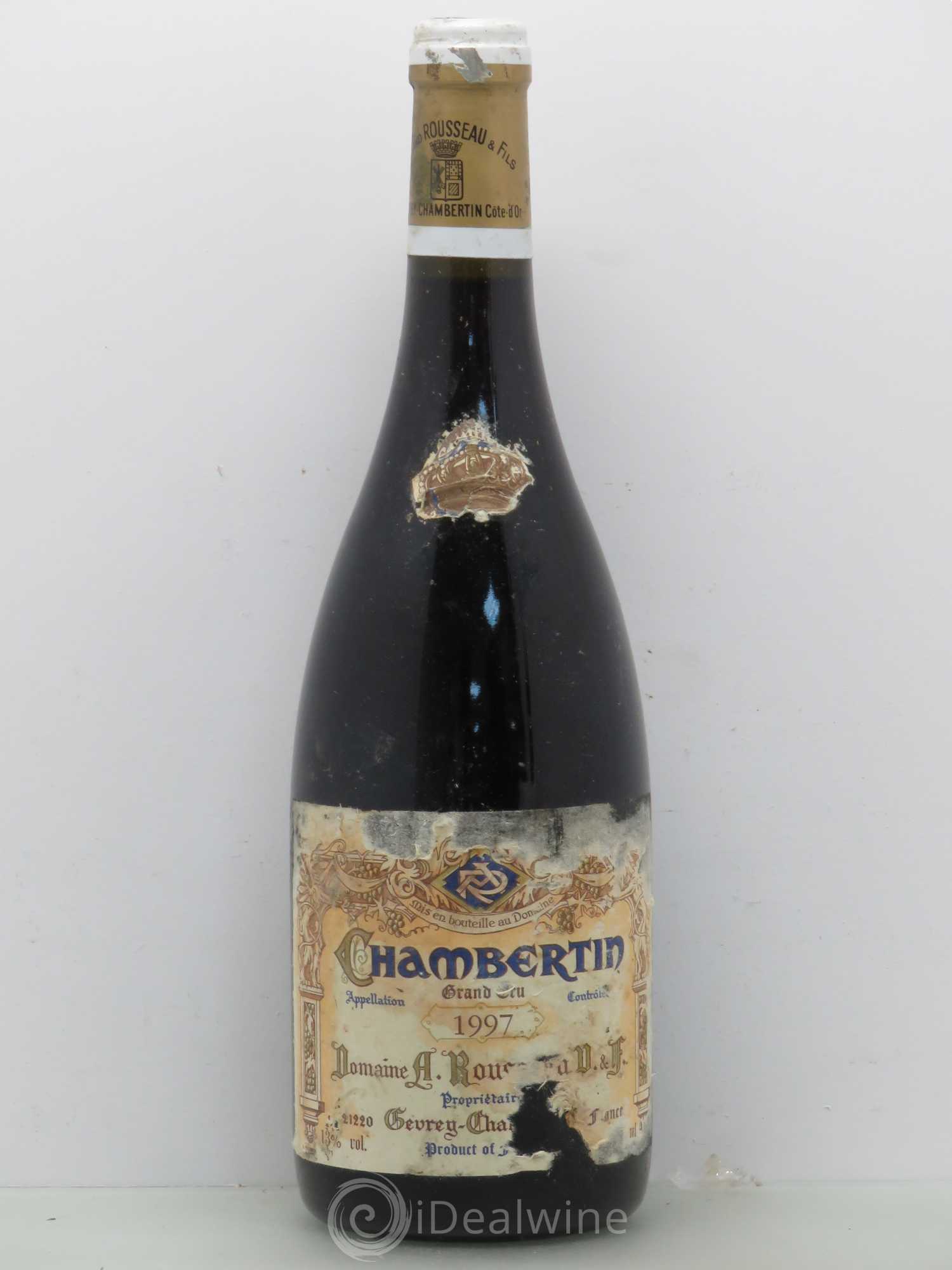 Chambertin Grand Cru Armand Rousseau (Domaine) 1997 - Lot de 1 bouteille - 0