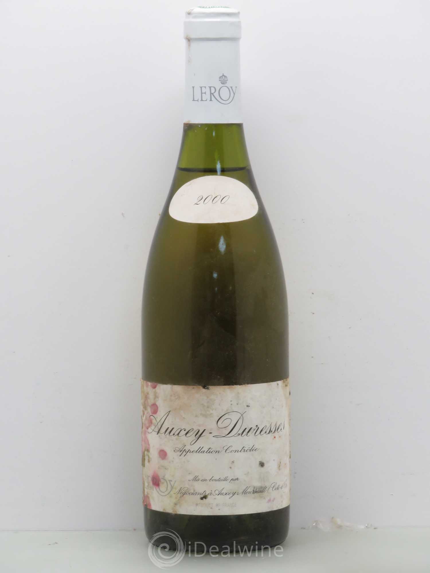 Auxey-Duresses Leroy SA (sans prix de réserve) 2000 - Lot de 1 bouteille - 0